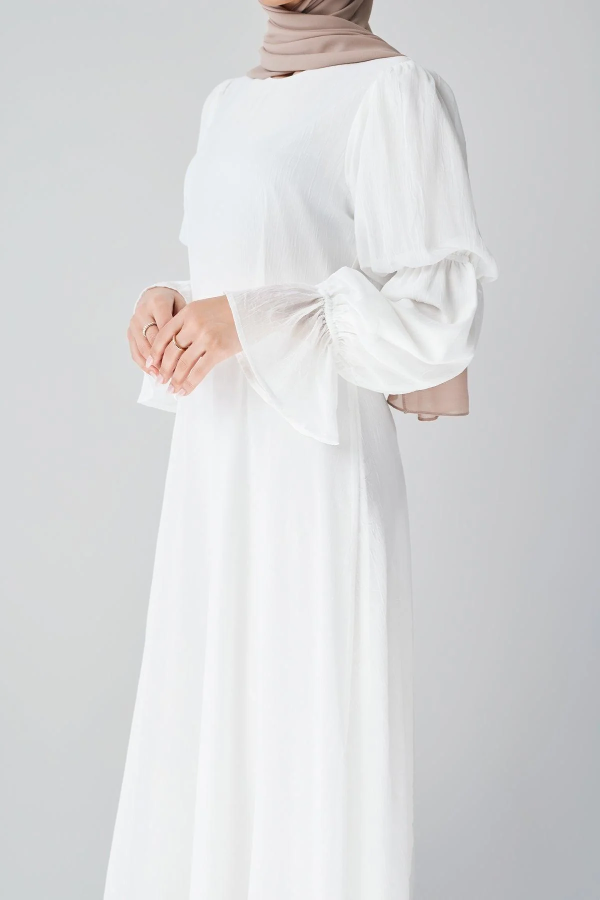 Milan Dress - White - Image 2