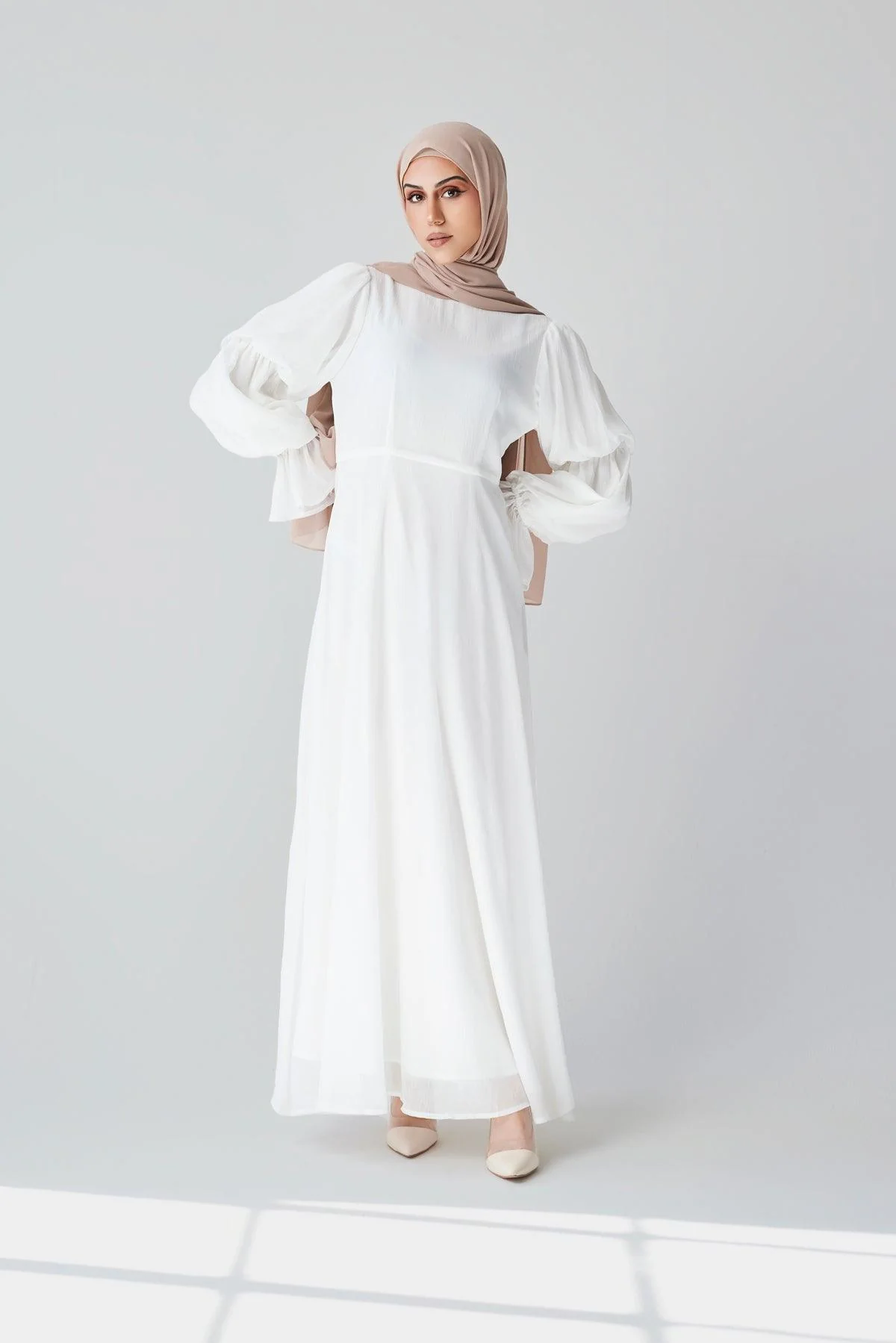 Milan Dress - White - Image 3