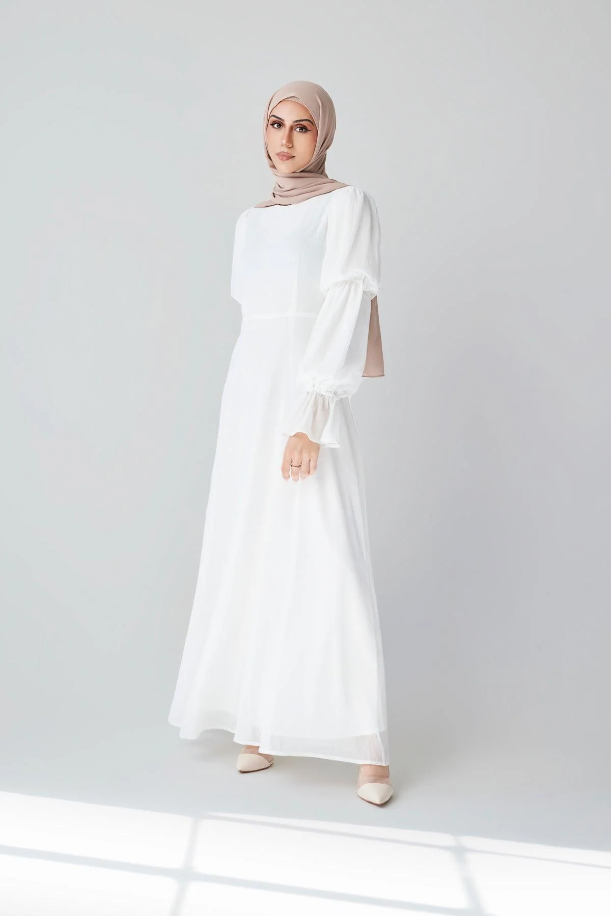 Milan Dress - White - Image 4