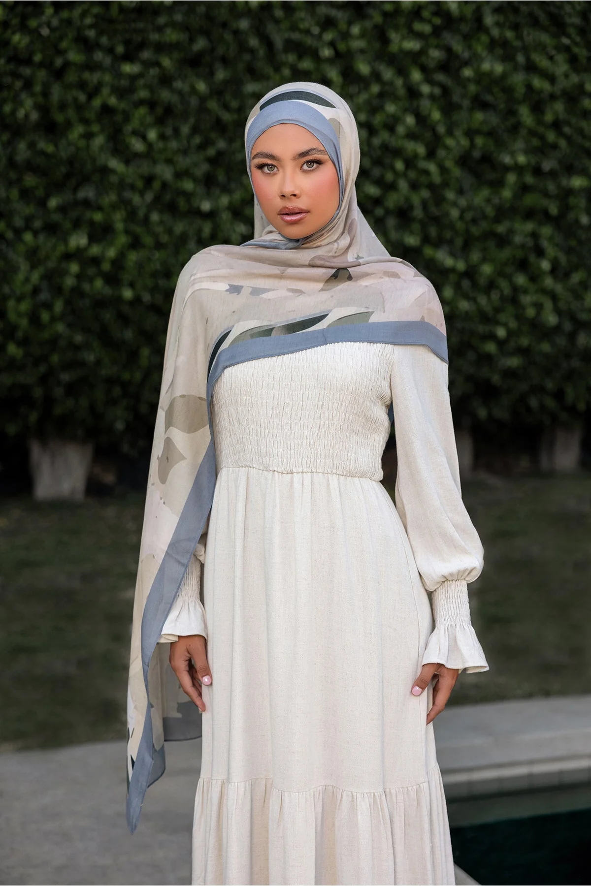 Mirage Print Modal Hijab - Image 4