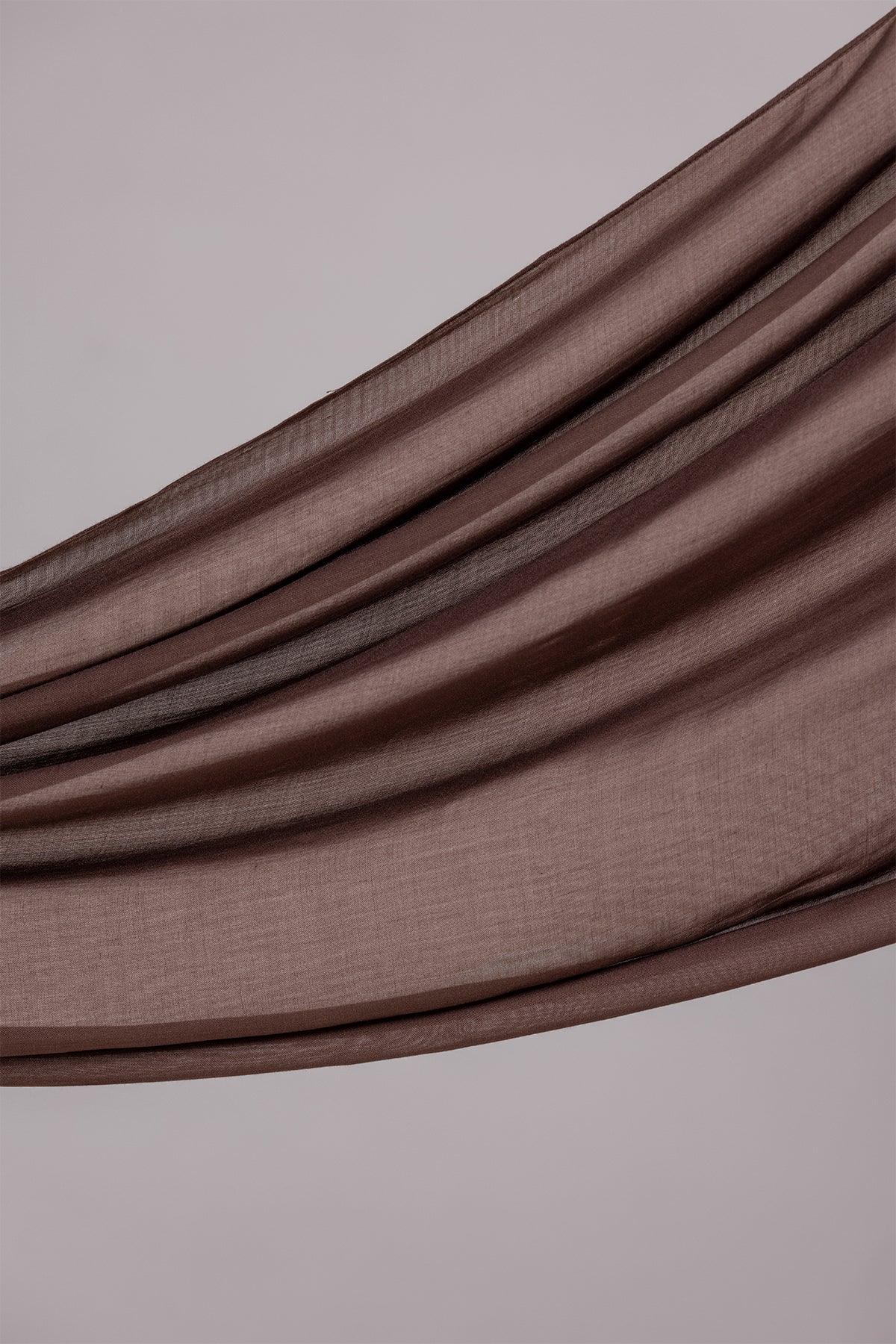 Modal Matching Hijab Set- Bitter Brown - Image 3