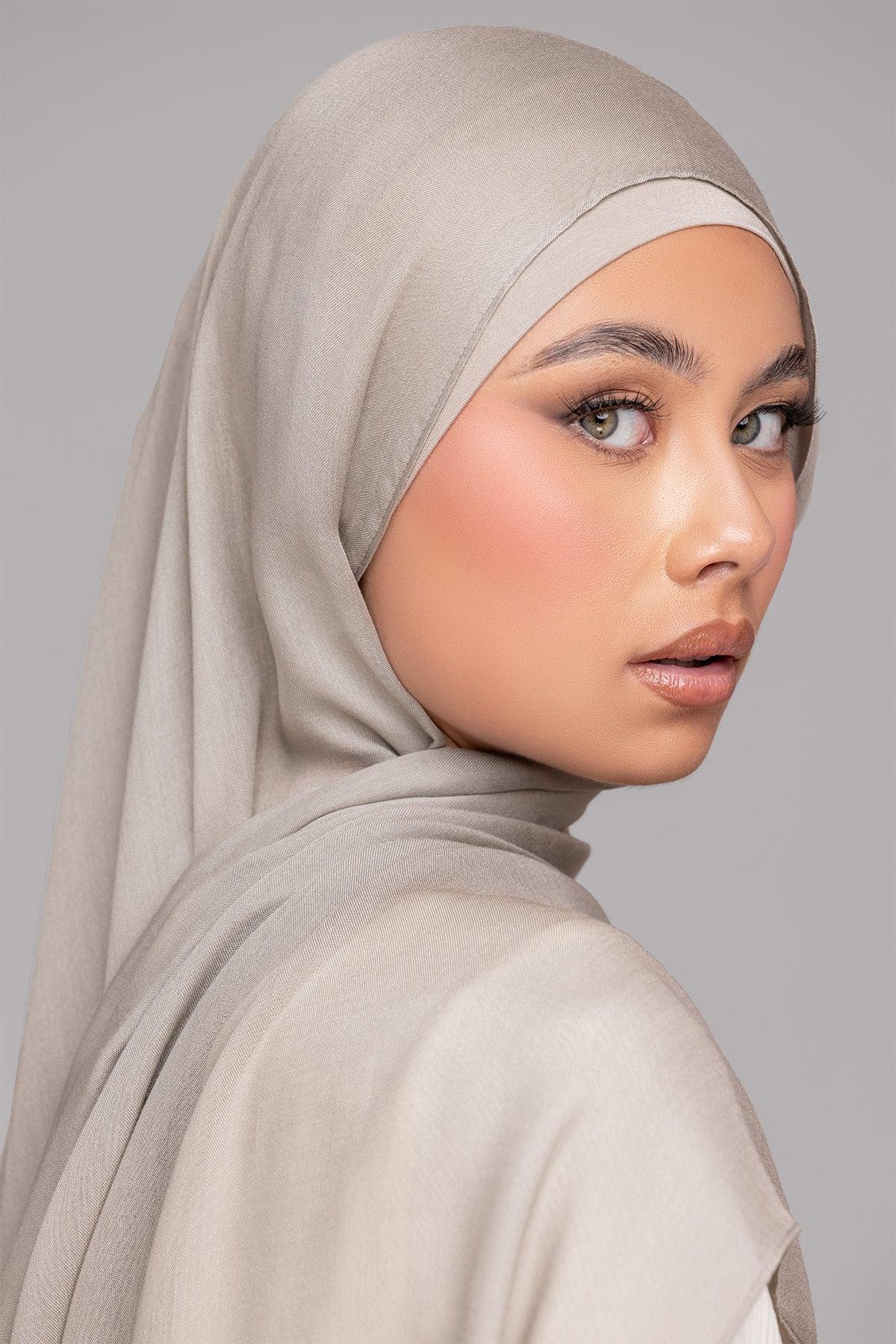 Modal Matching Hijab Set- Mushroom - Image 2