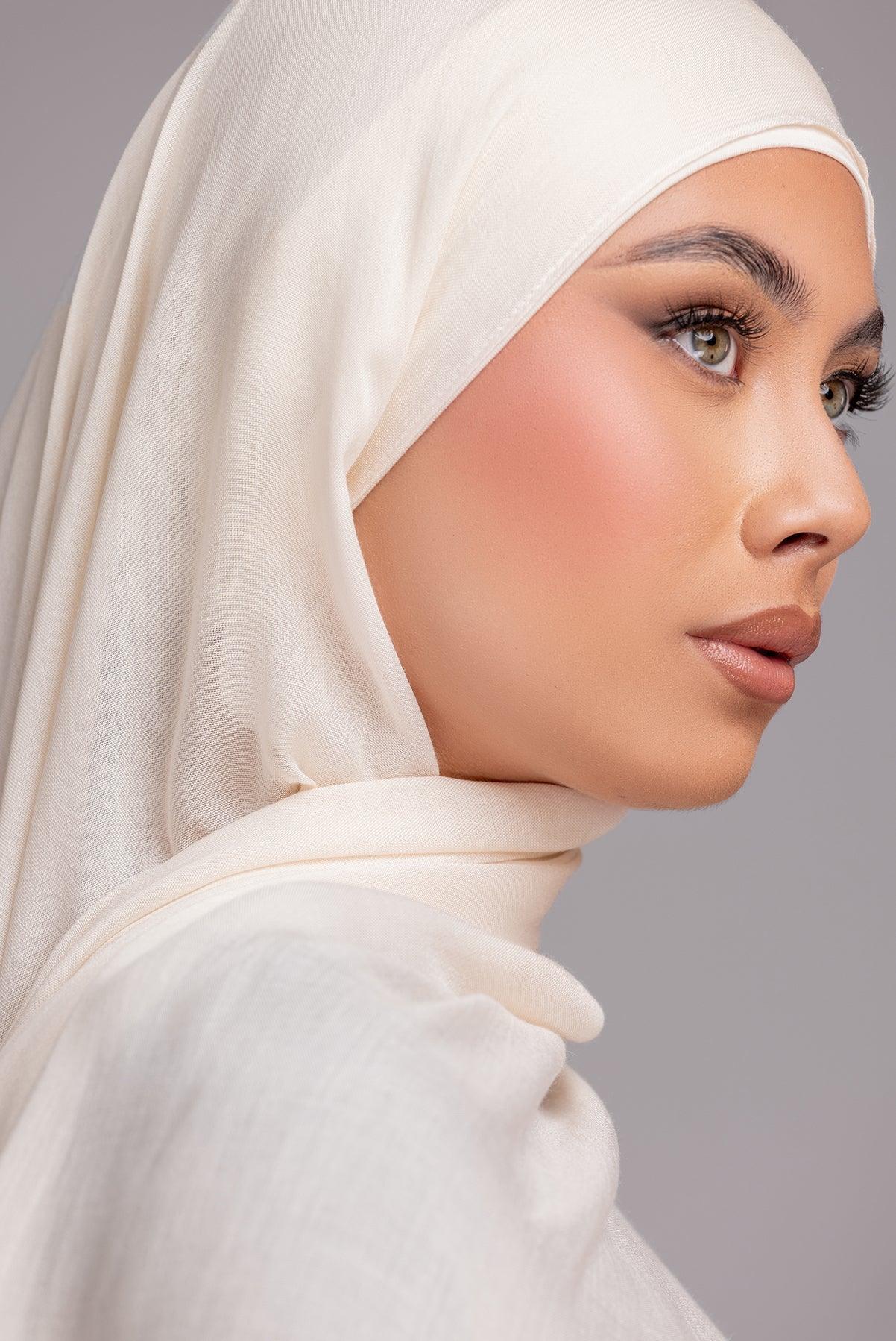 Modal Matching Hijab Set- Pearl - Image 2