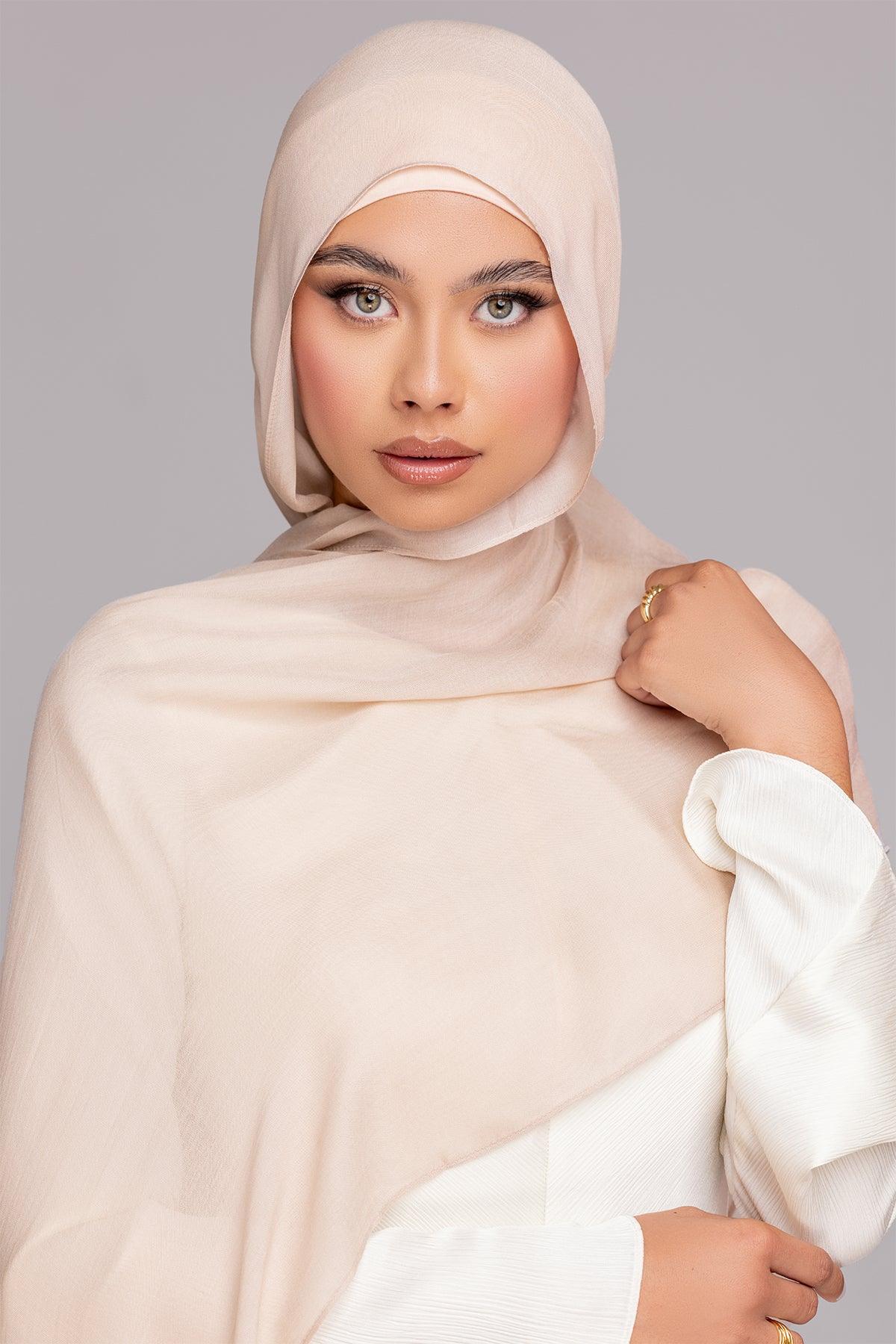 Modal Matching Hijab Set- Pink Parfait - Image 2
