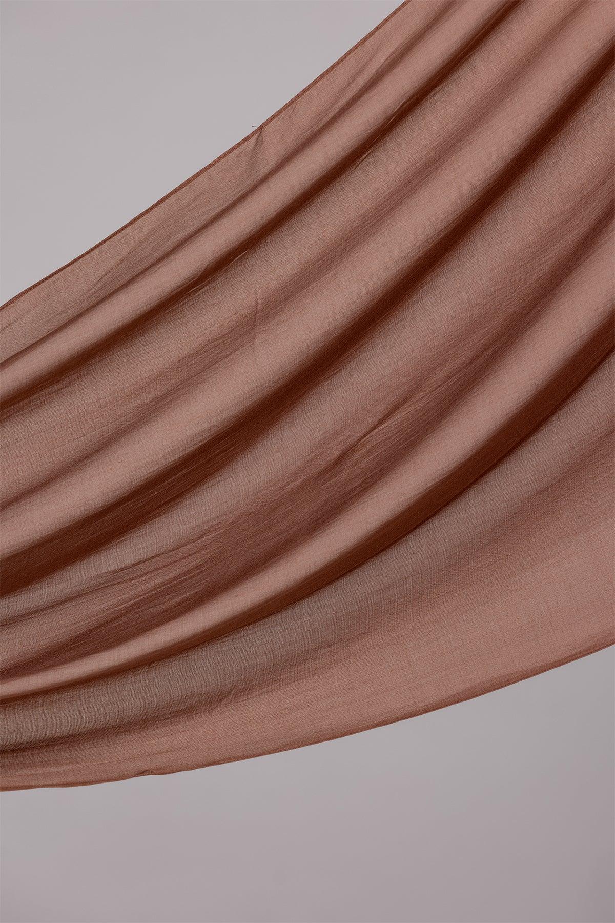 Modal Matching Hijab Set- Sepia - Image 3