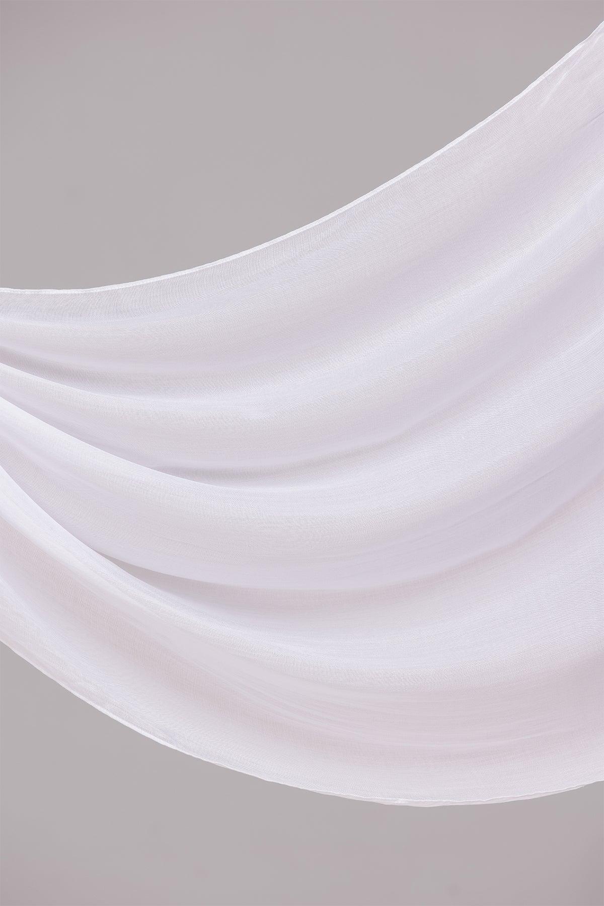 Modal Matching Hijab Set- White - Image 3
