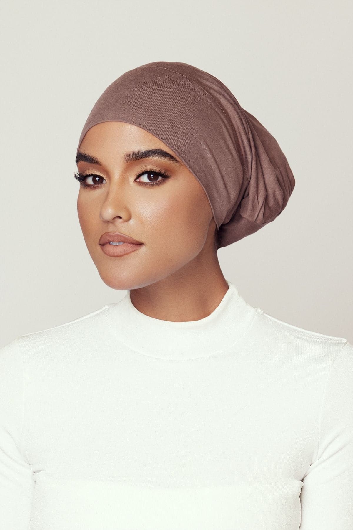 Noor Hijab Undercap- Walnut - Image 2