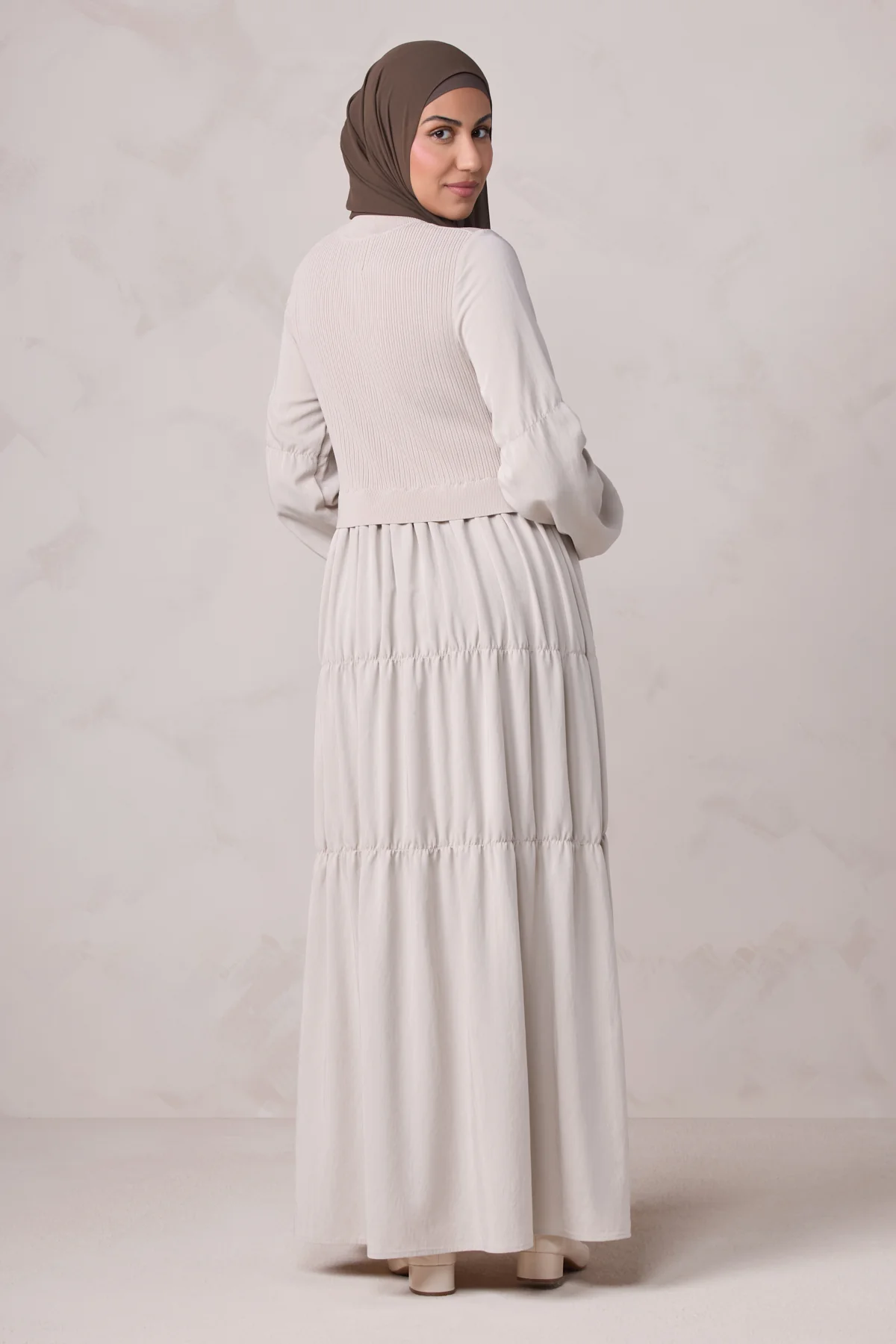 Norhan Everyday Maxi Dress - Beige - Image 6