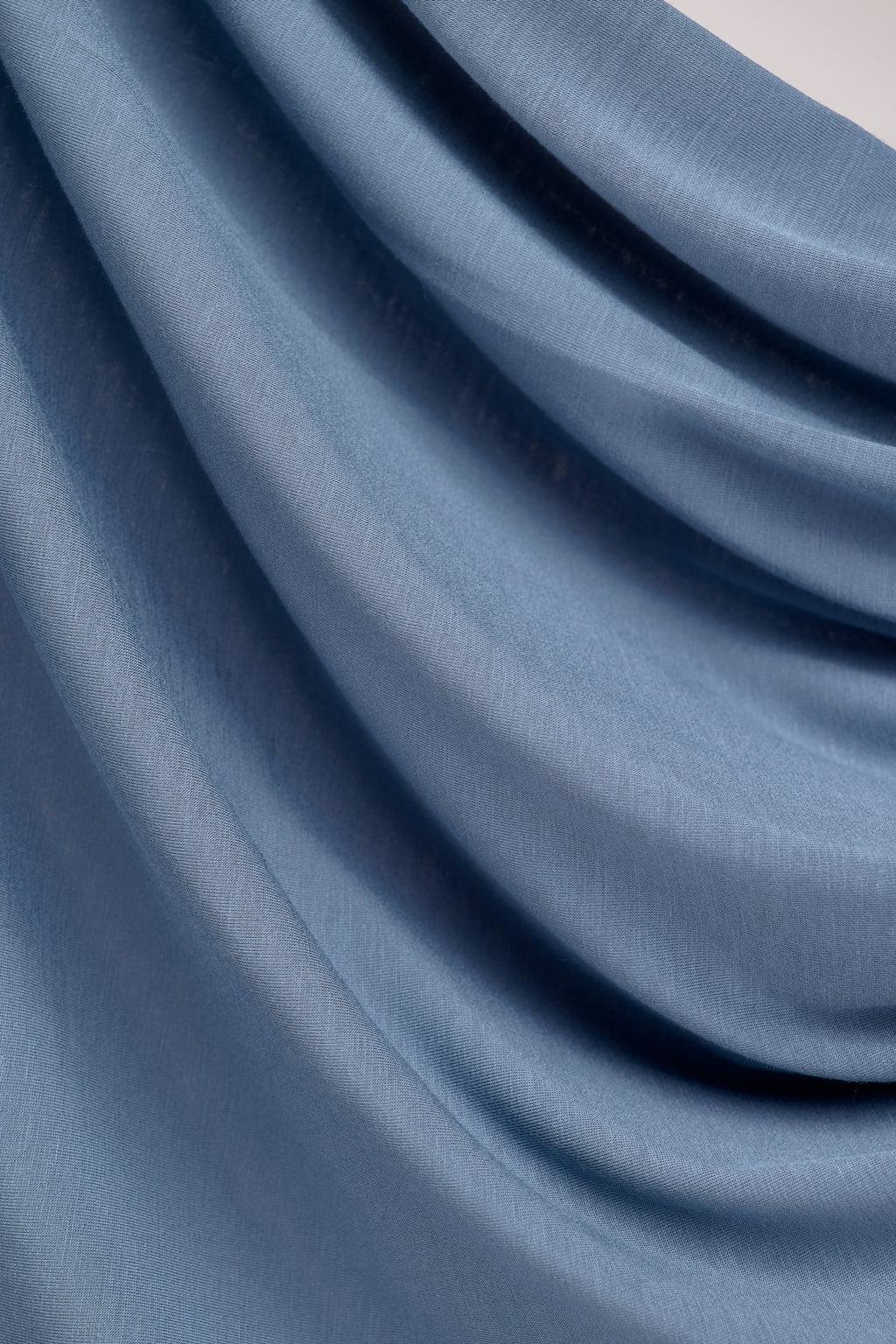 OEKO-TEX™ Bamboo Jersey Hijab Set - Midnight Meadow - Image 6