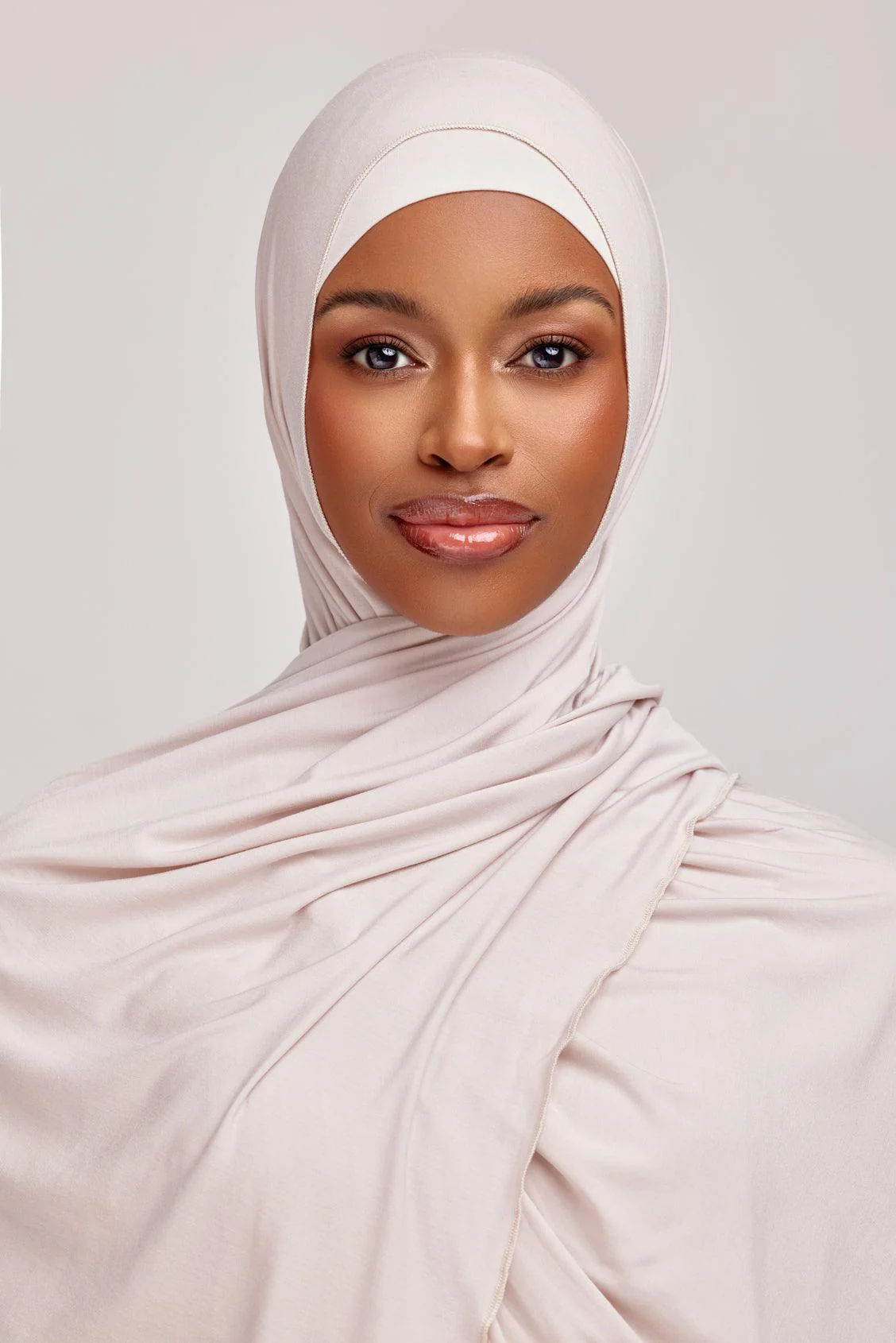 OEKO-TEX™ Bamboo Jersey Hijab Set - Terra Rose - Image 2