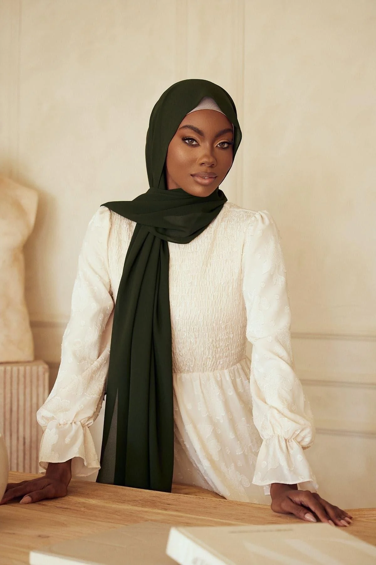 Premium Chiffon Hijab - Ocean
