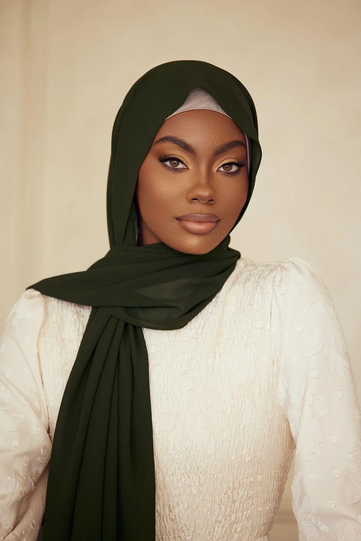 Premium Chiffon Hijab - Ocean - Image 2