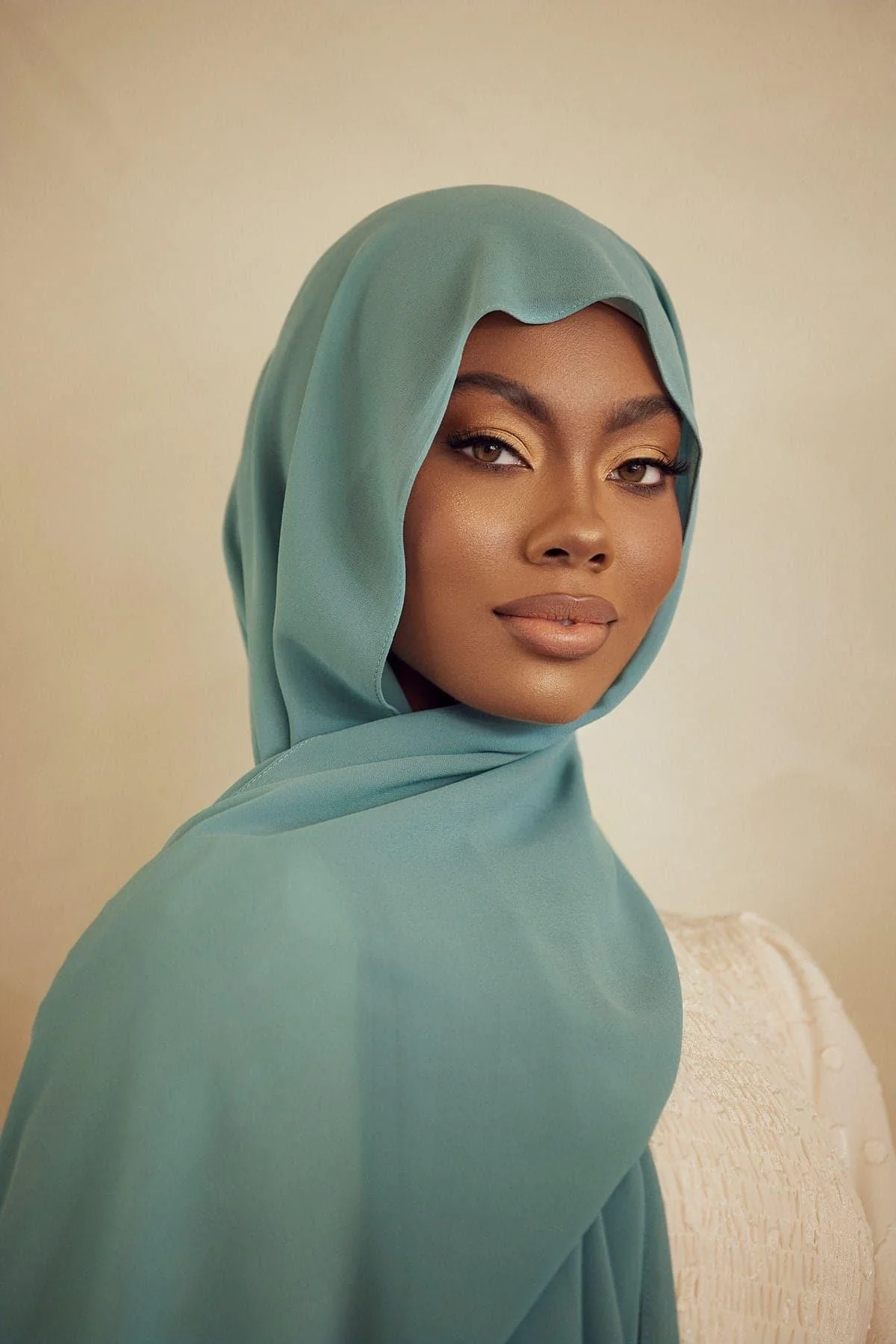 Premium Chiffon Hijab - Sapphire