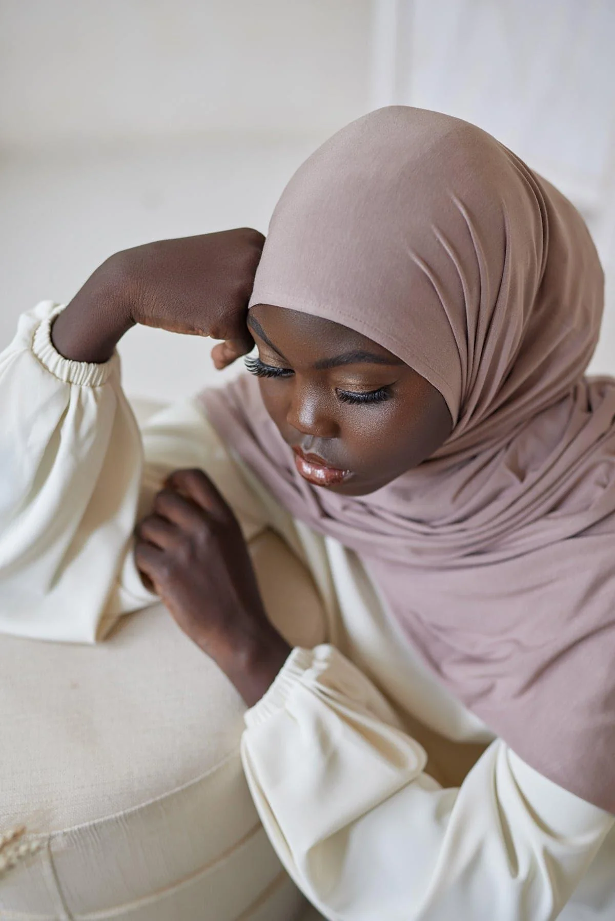 Premium Jersey Hijab- Aisha - Image 3