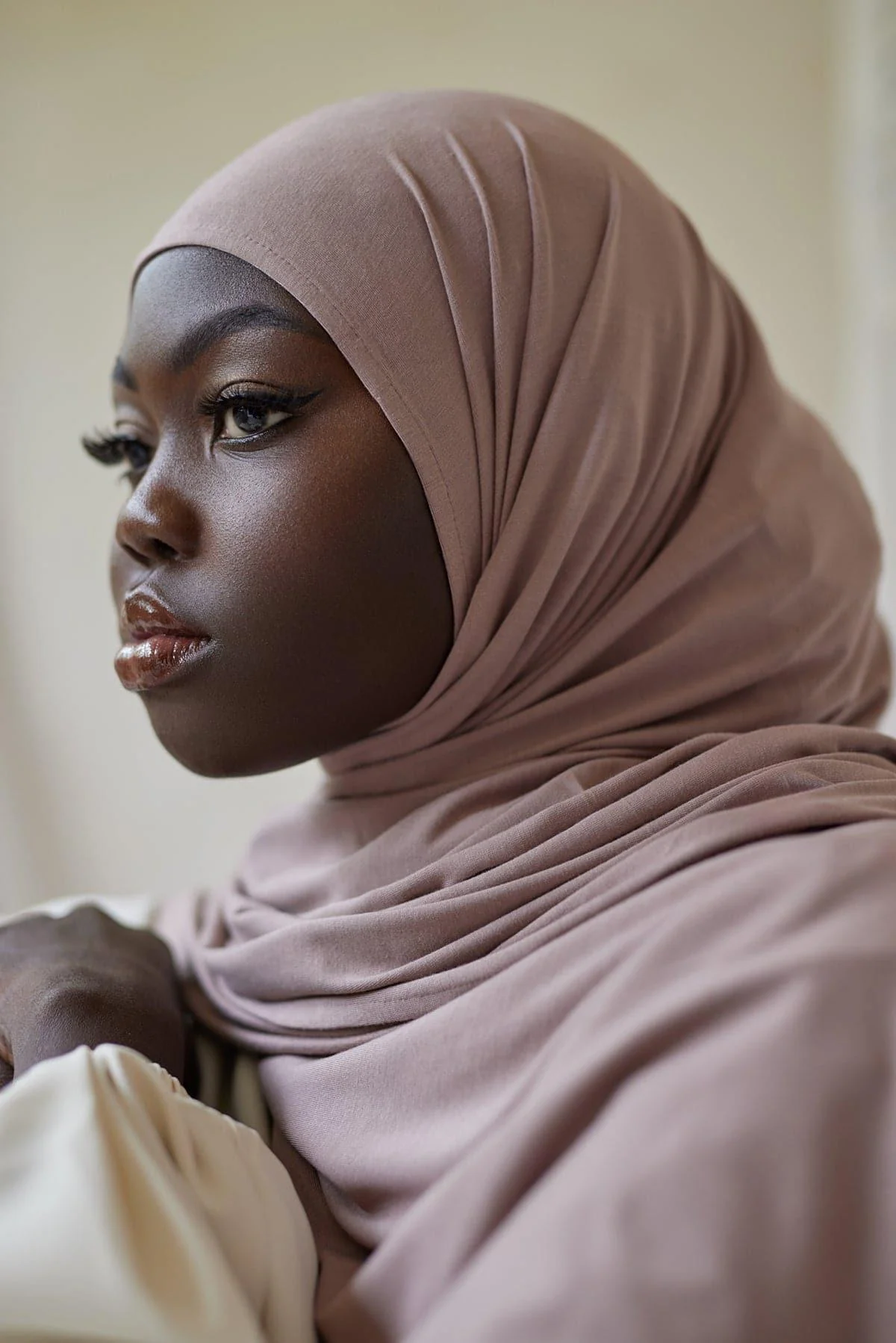 Premium Jersey Hijab- Aisha - Image 4