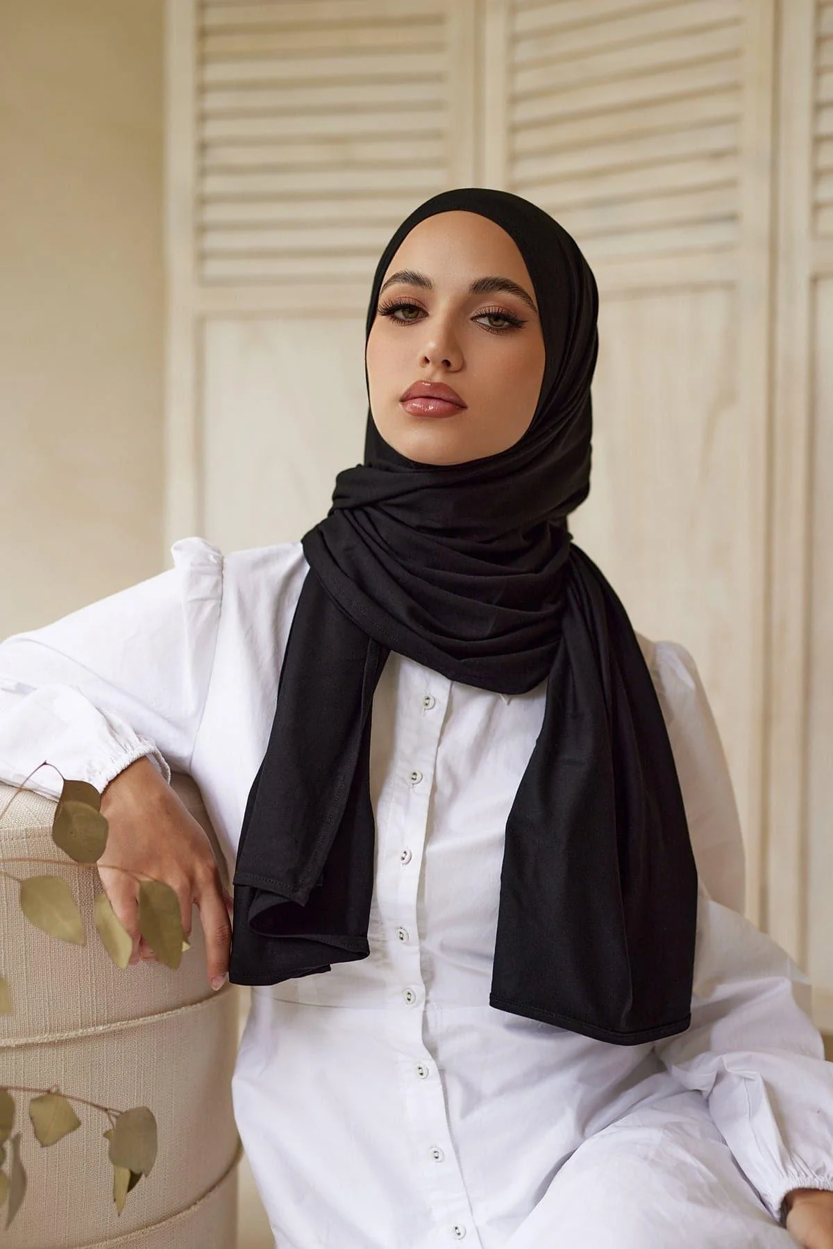Premium Jersey Hijab- Bayan - Image 3