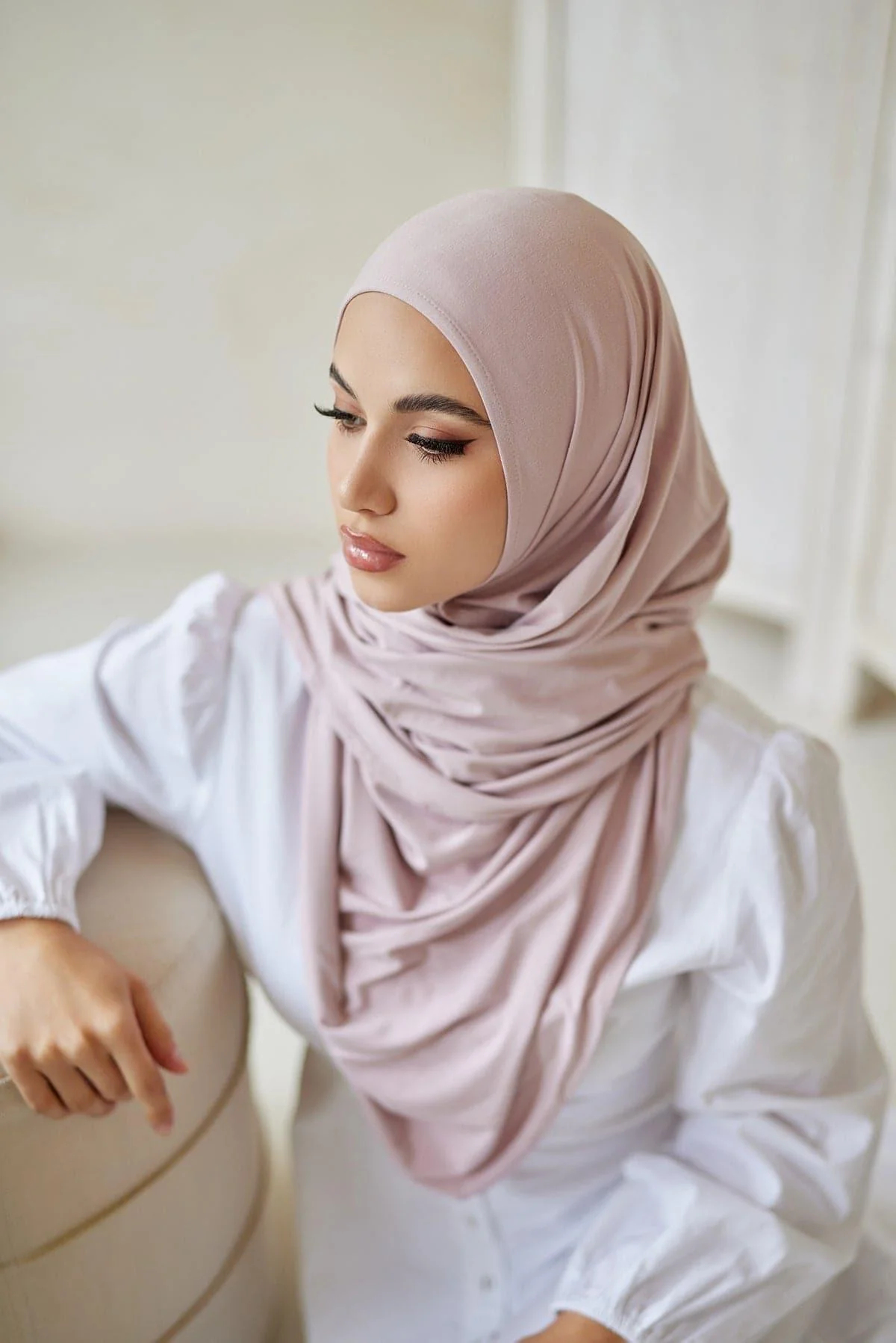 Premium Jersey Hijab- Noha - Image 2