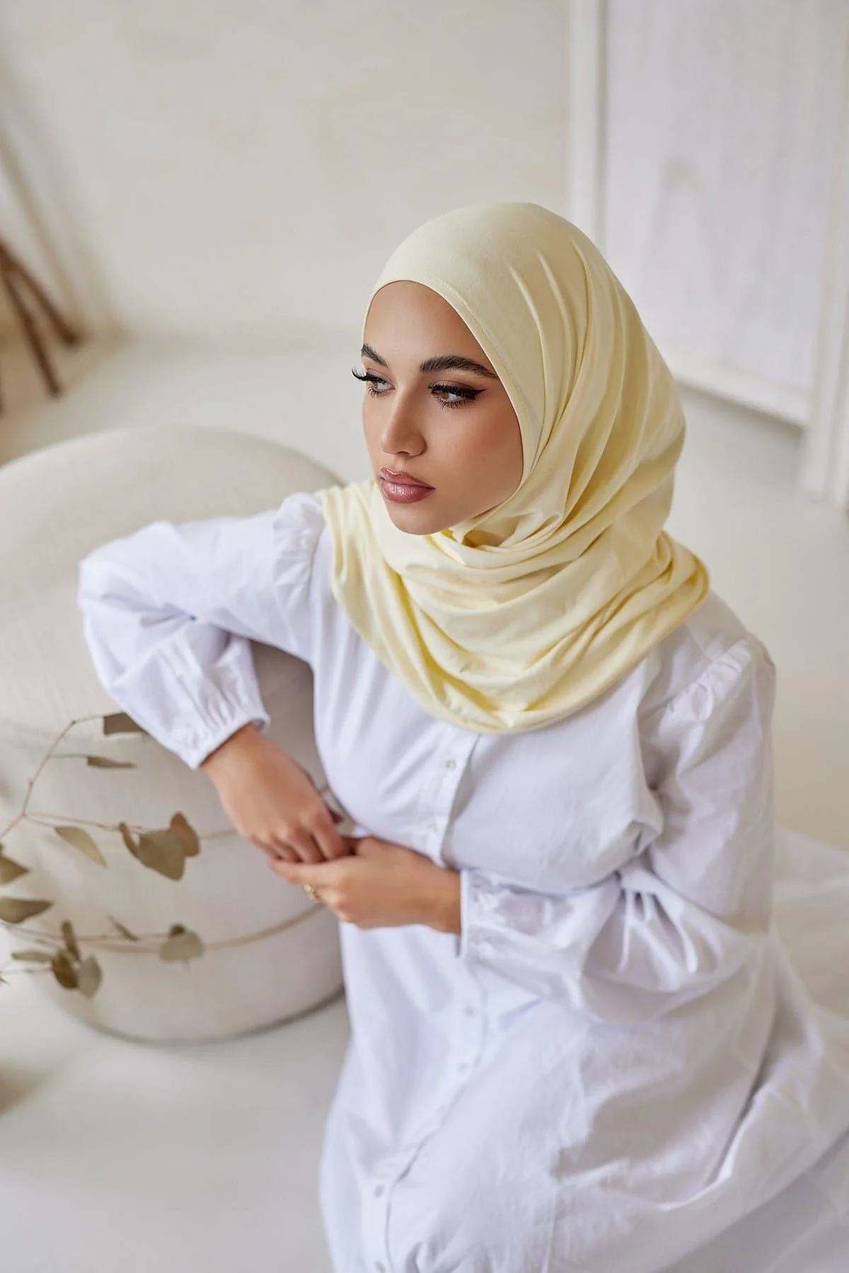 Premium Jersey Hijab- Tasneem - Image 2