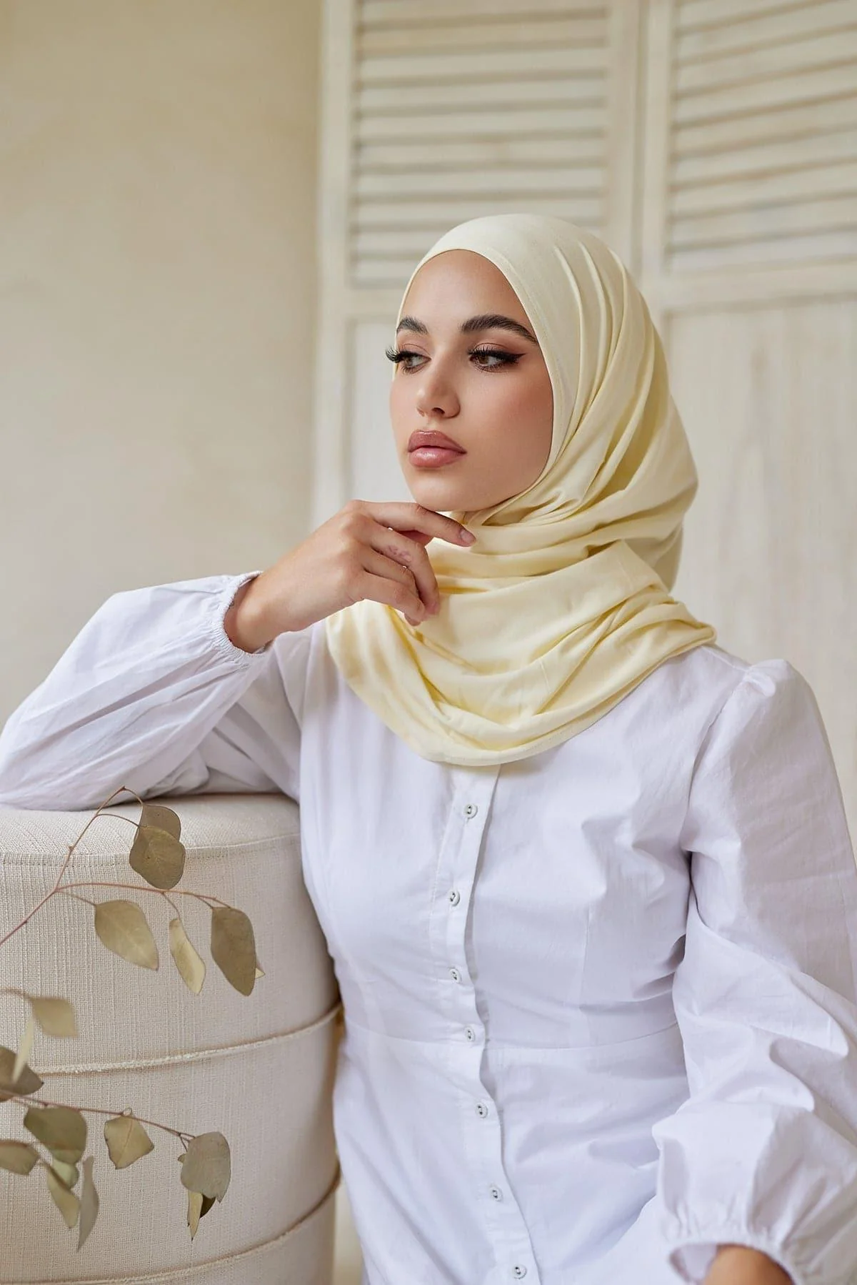 Premium Jersey Hijab- Tasneem - Image 3