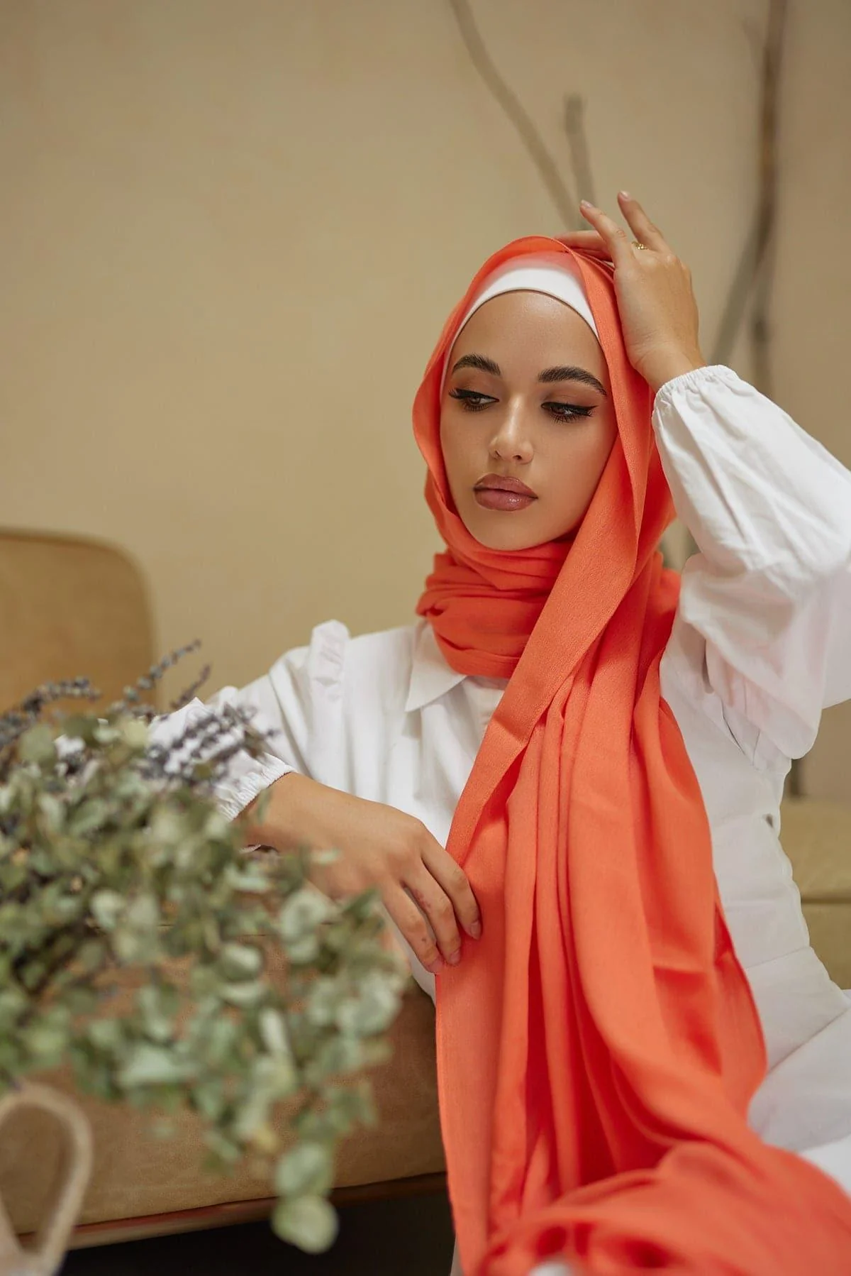 Premium Rayon Hijab- Aminah - Image 4