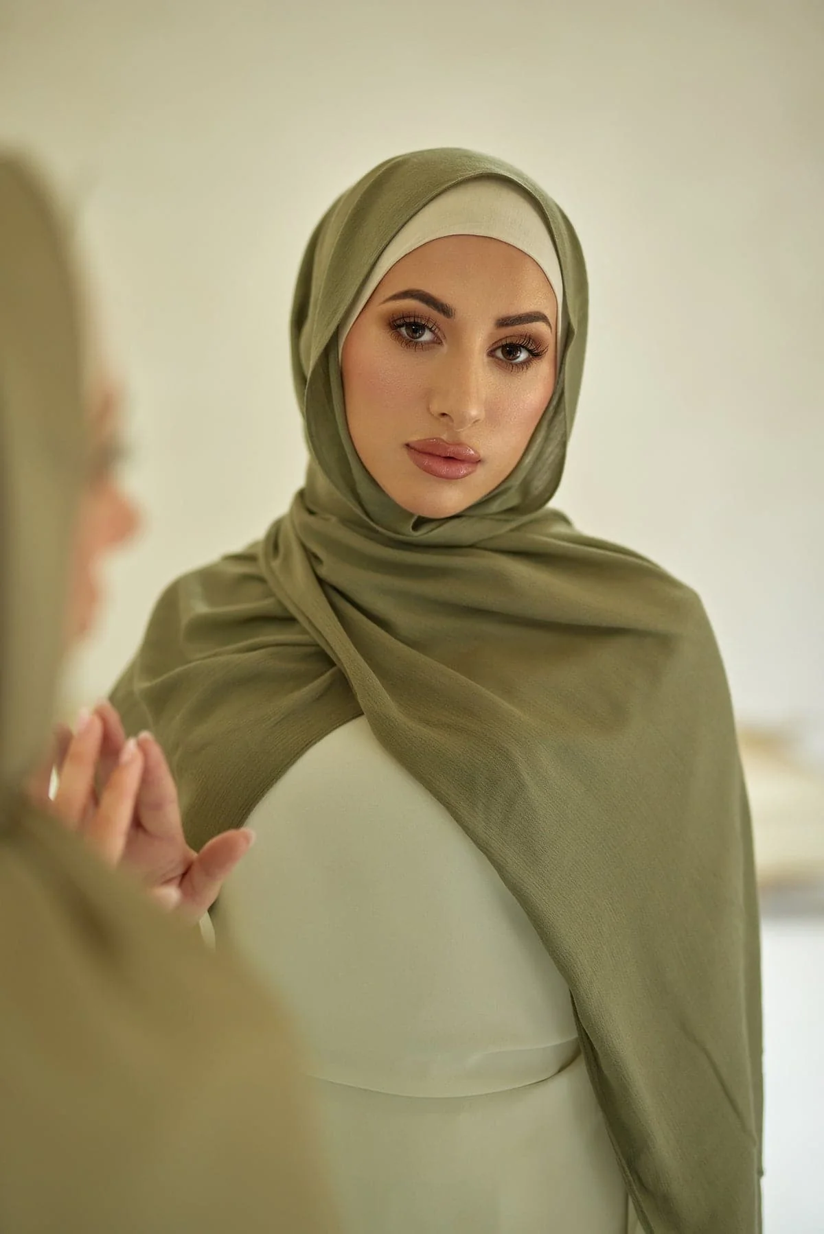 Premium Rayon Hijab- Hanan - Image 4