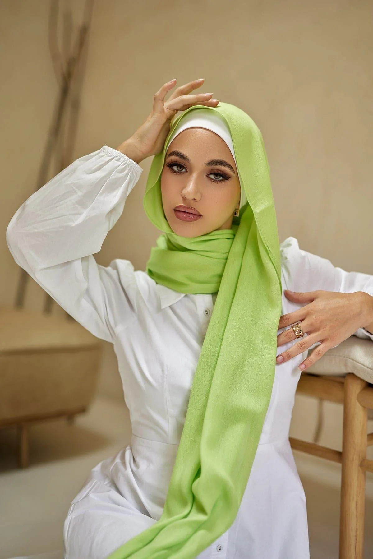 Premium Rayon Hijab- Hessa - Image 4