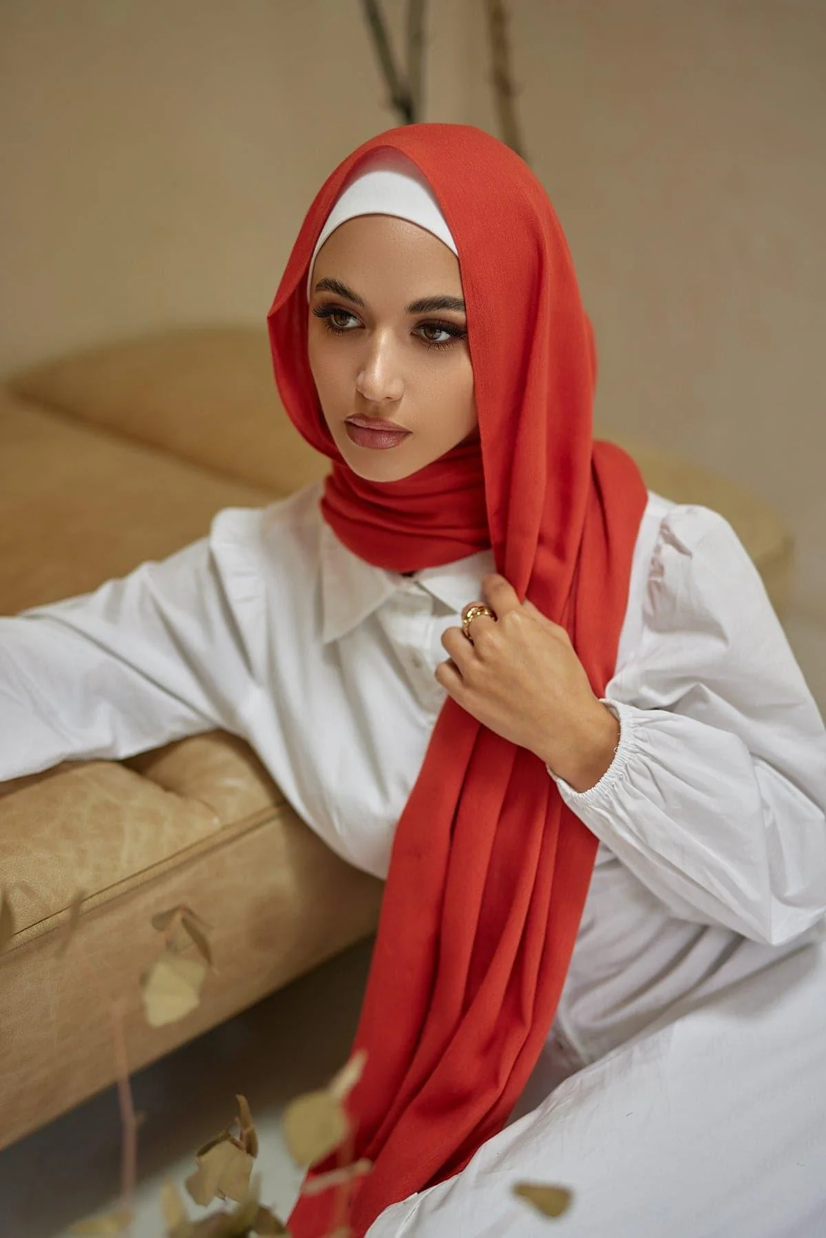 Premium Rayon Hijab- Loubna - Image 3