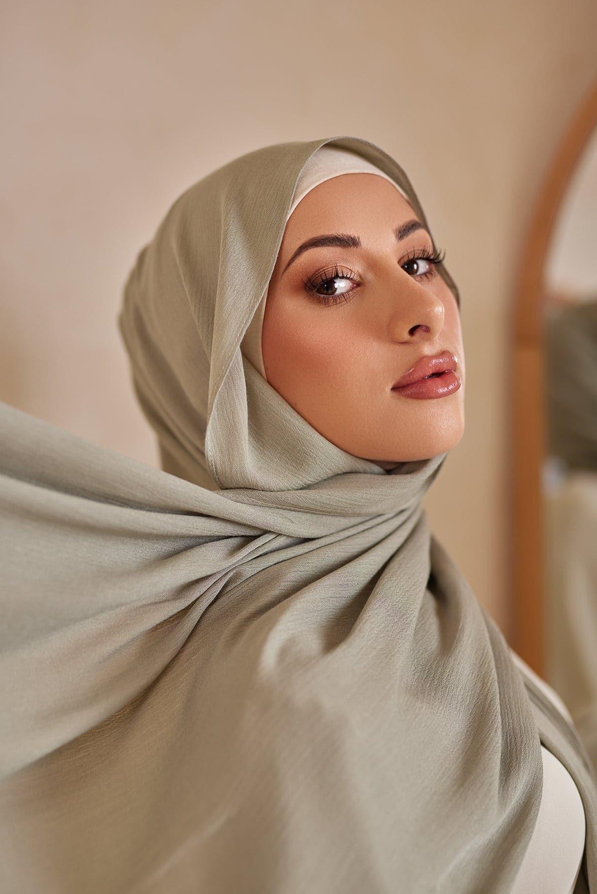 Premium Rayon Hijab- Rahaf - Image 3