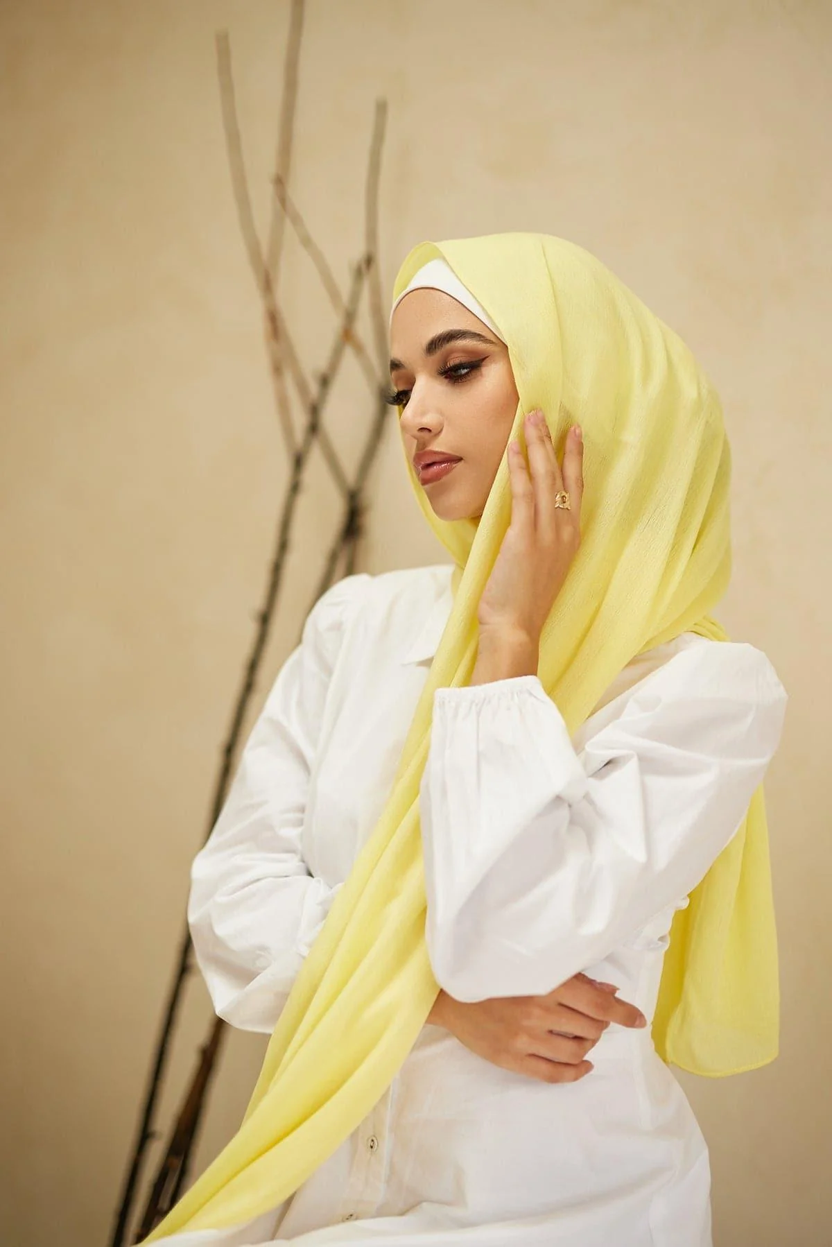 Premium Rayon Hijab- Sabrin - Image 3