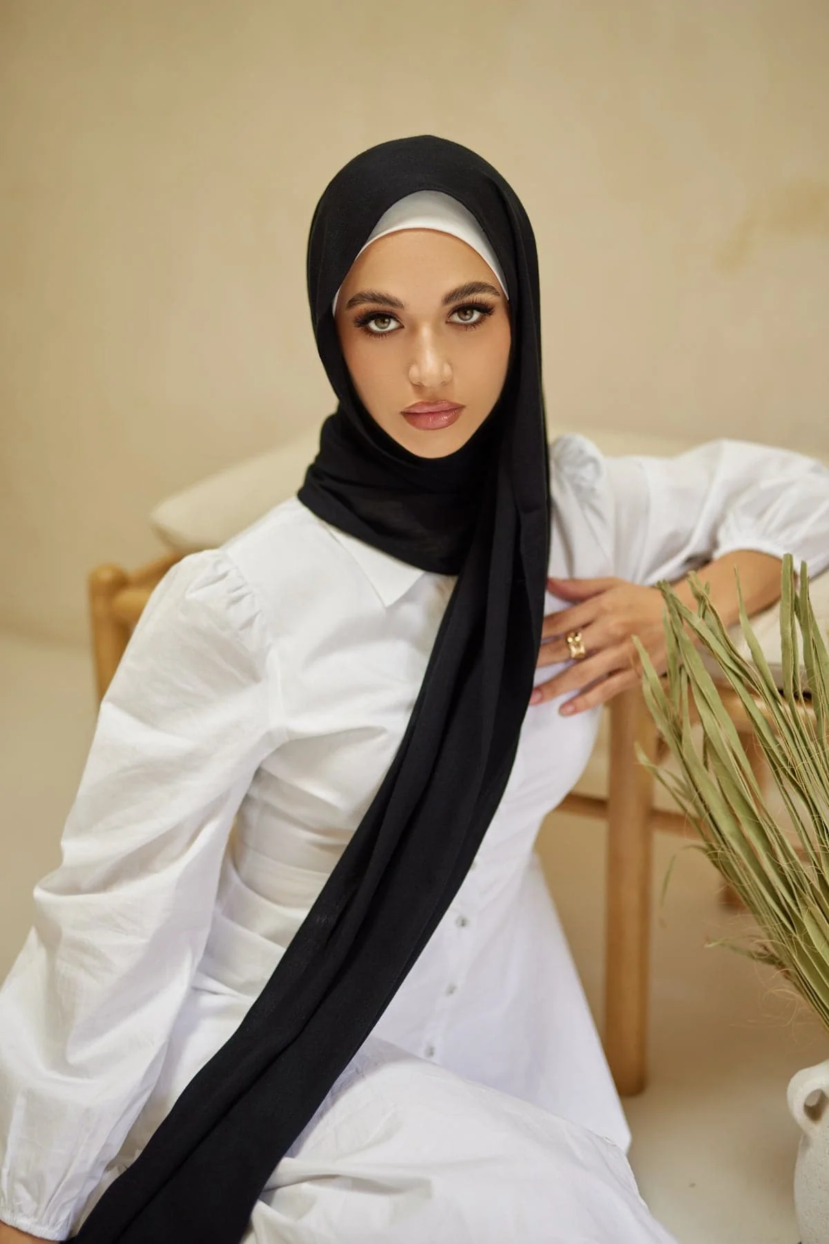 Premium Rayon Hijab- Yusra - Image 2