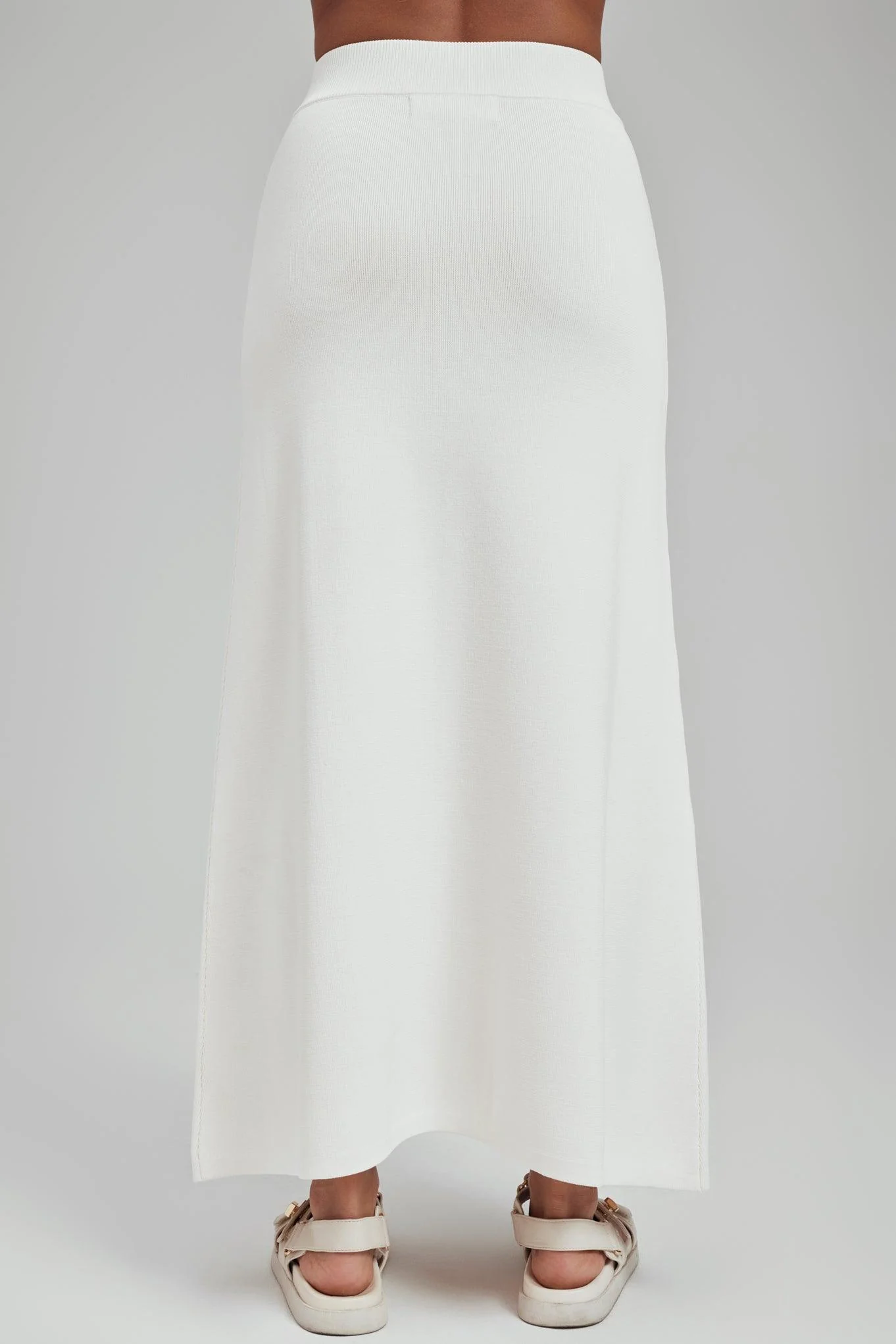 Raya Flat Knit Maxi Skirt - Image 3
