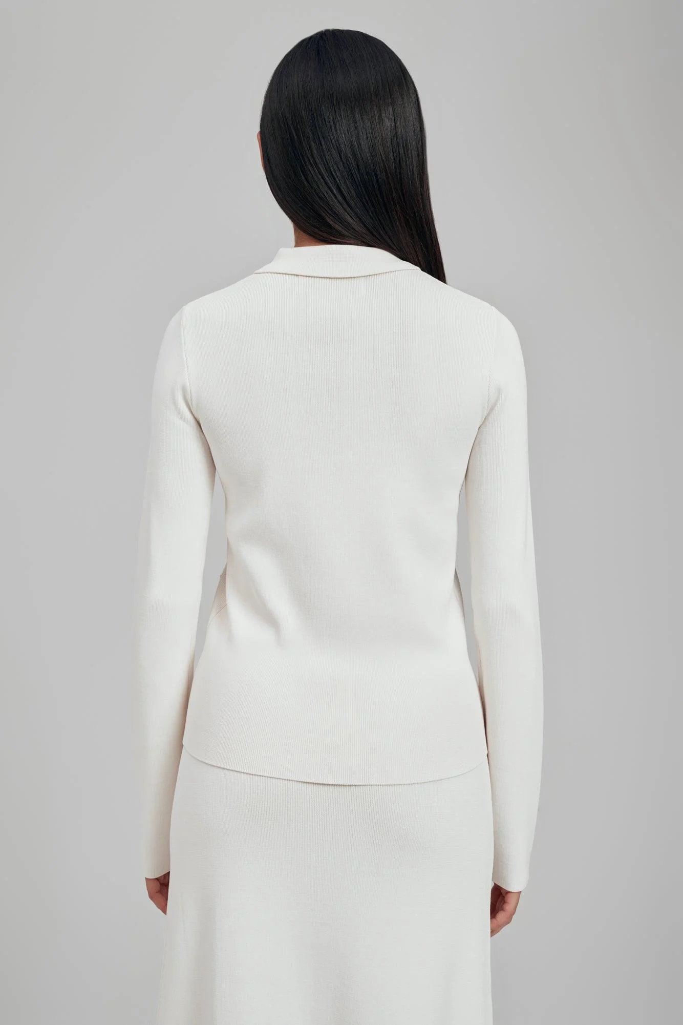 Raya Long Sleeve Flat Knit Cardigan - Image 6