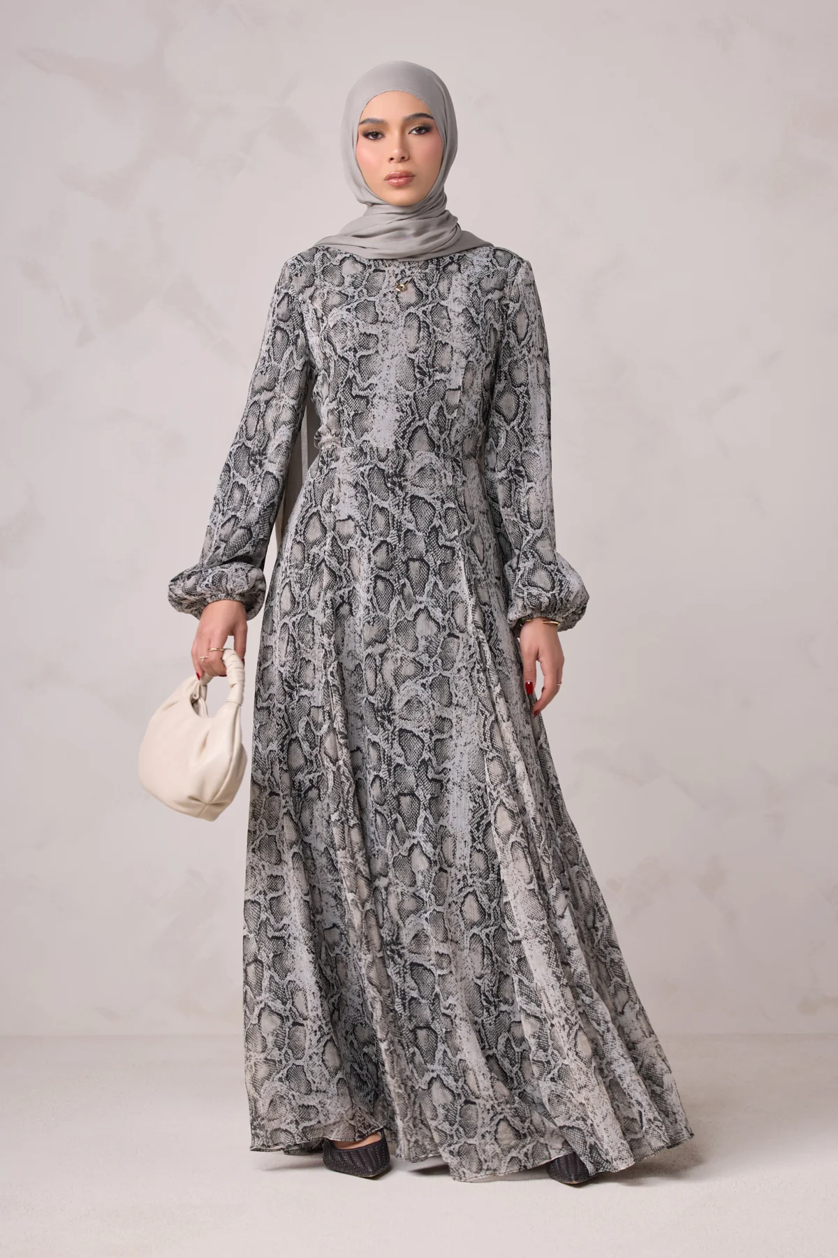 Reem Long Sleeve Maxi Dress - Image 7