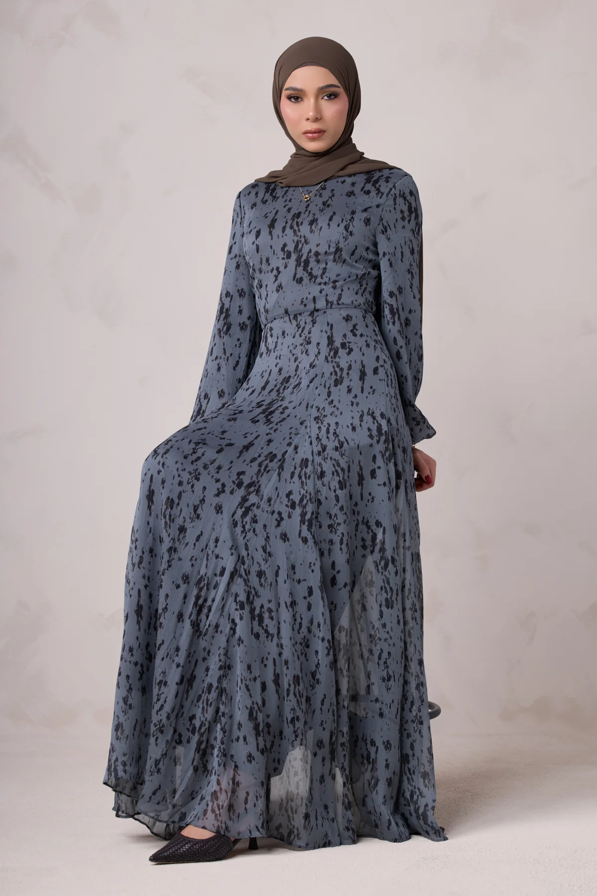 Reem Long Sleeve Maxi Dress - Image 10