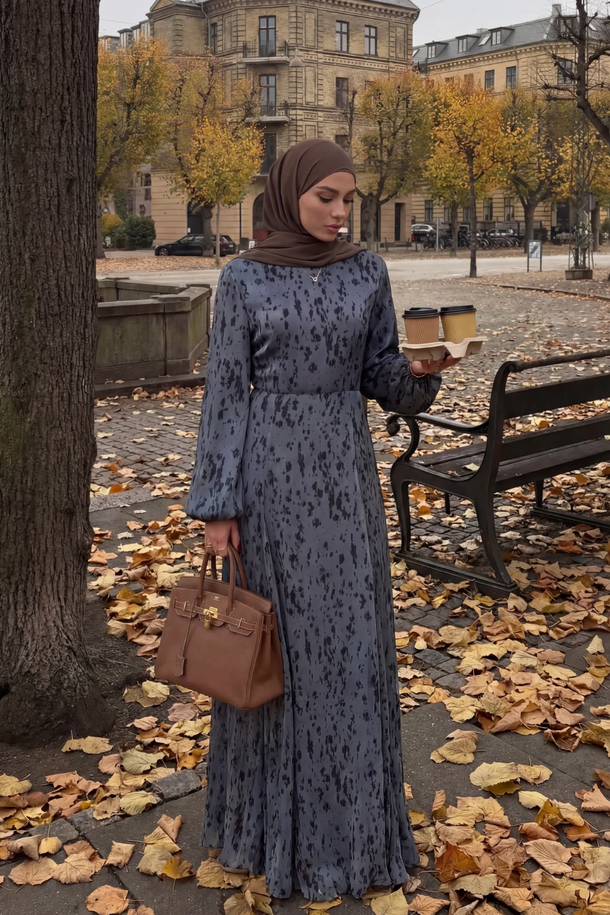Reem Long Sleeve Maxi Dress - Image 2