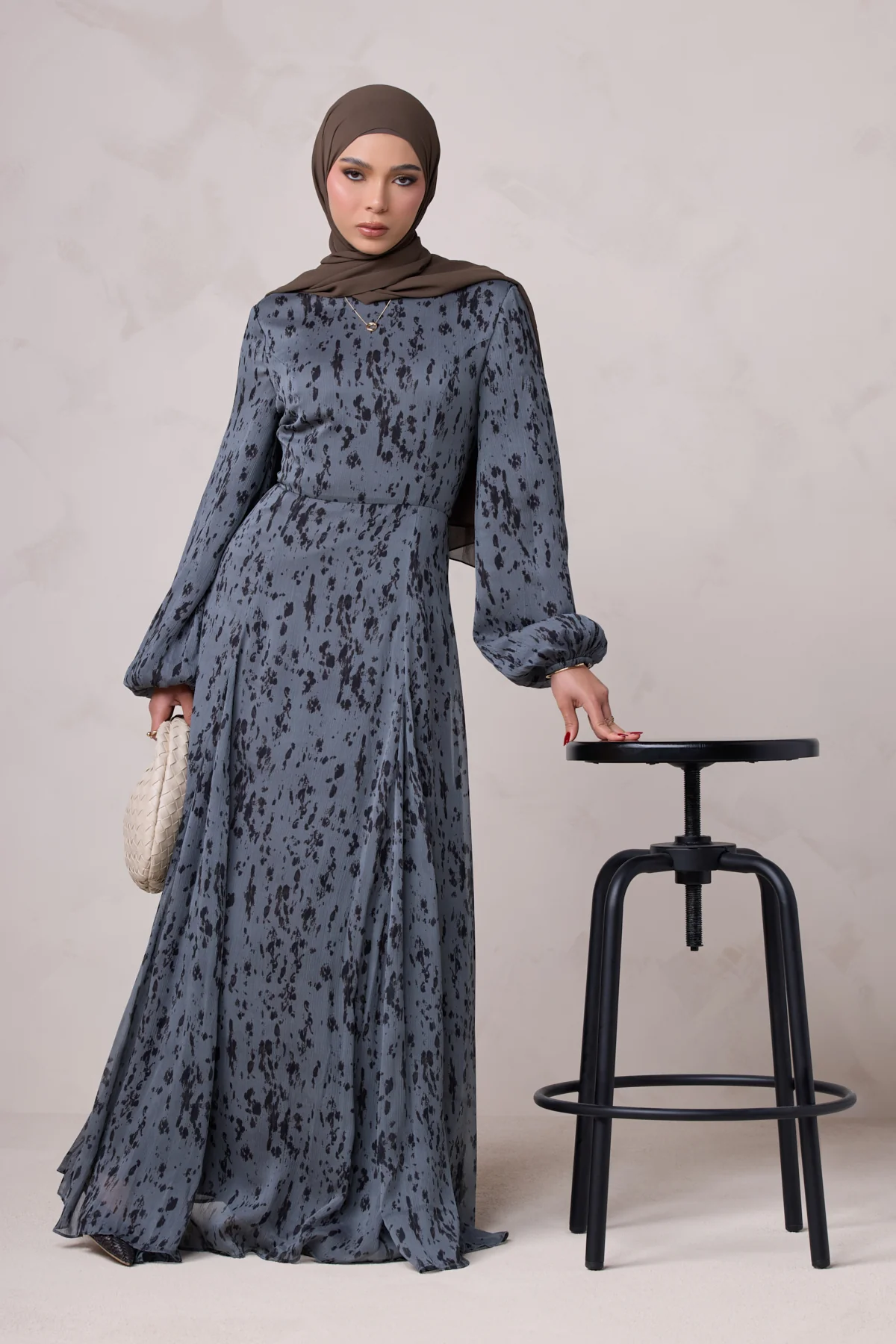 Reem Long Sleeve Maxi Dress - Image 3