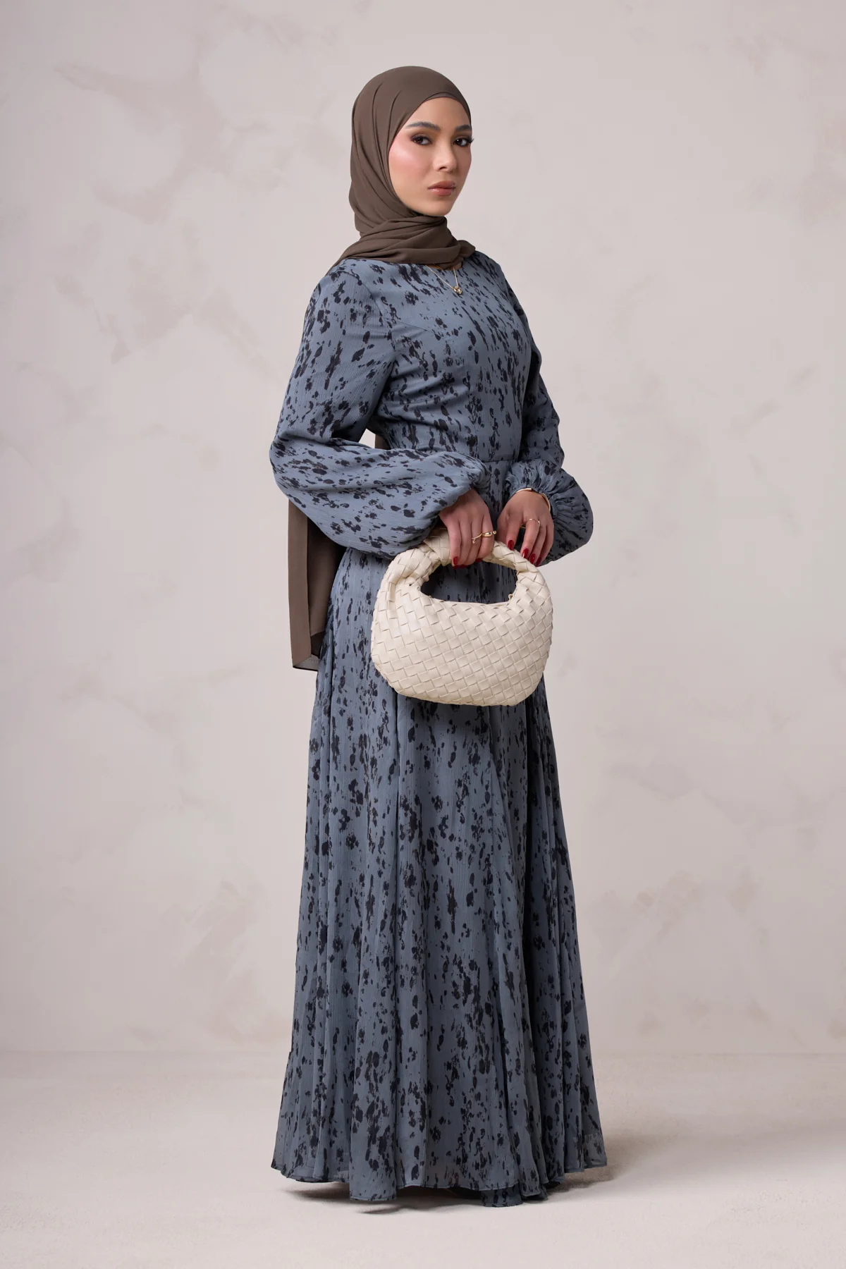 Reem Long Sleeve Maxi Dress - Image 9