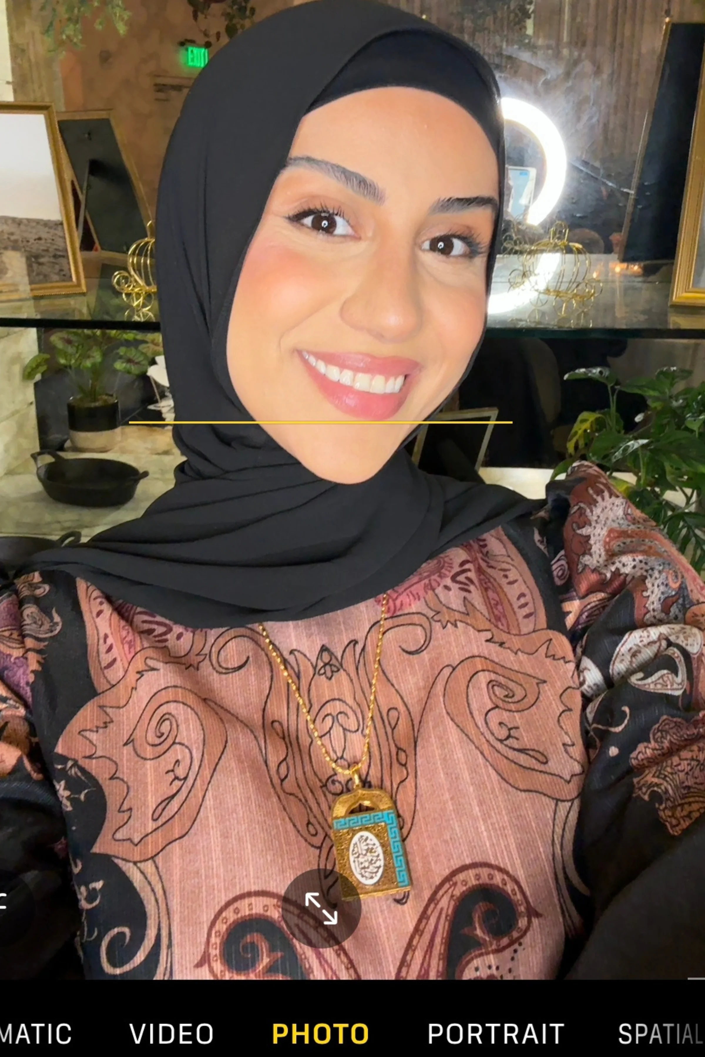 Reyana Paisley Long Sleeve Maxi Dress - Image 4