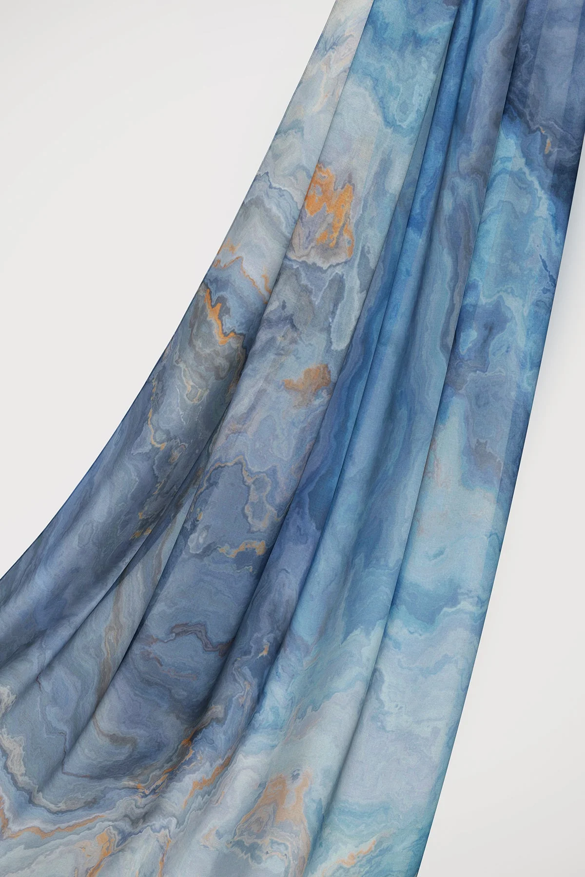 Sea Print Modal Hijab - Image 2