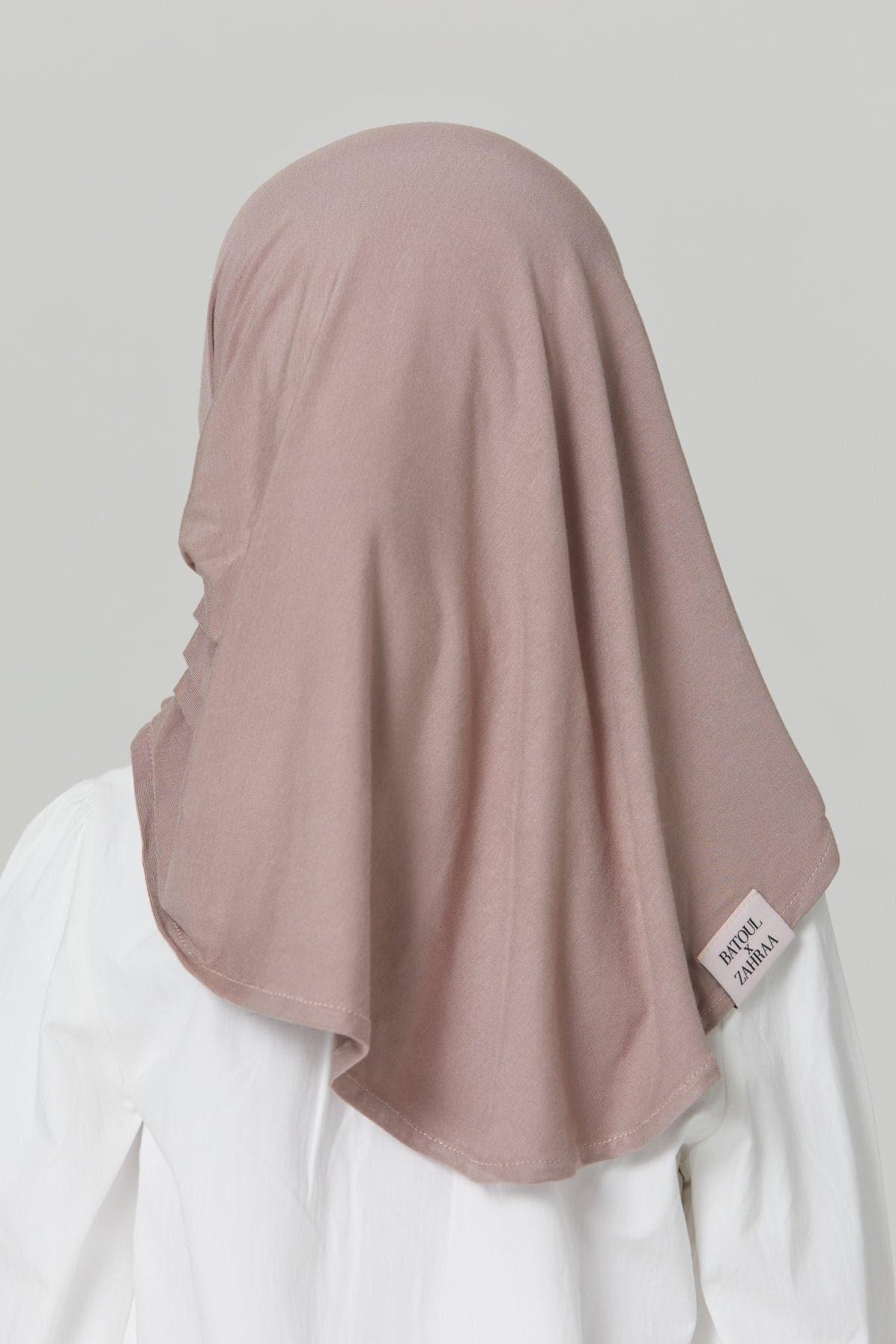 Youth Instant Jersey Hijab- Sparkle Suede - Image 3