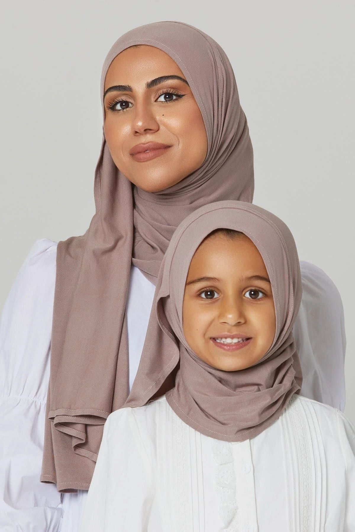 Youth Instant Jersey Hijab- Sparkle Suede - Image 4