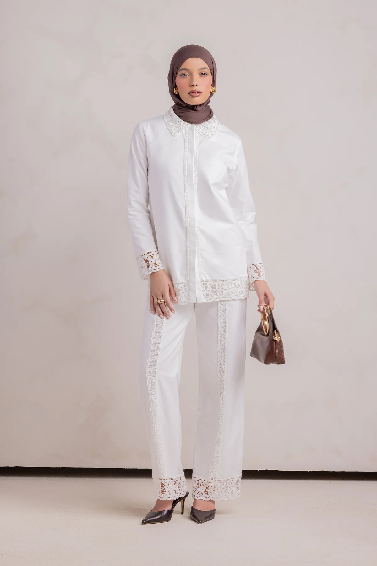 Zara Crochet Tunic - White - Image 8