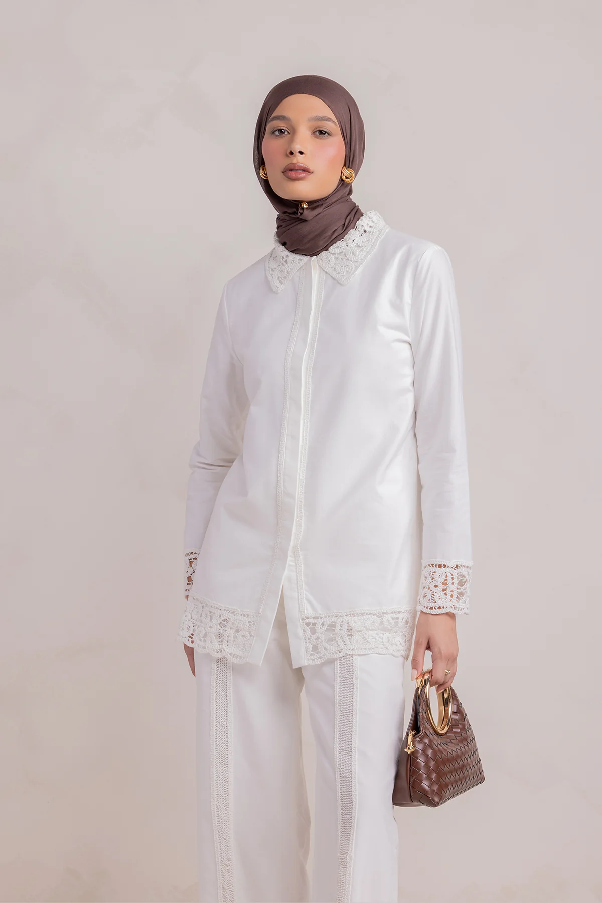 Zara Crochet Tunic - White - Image 10