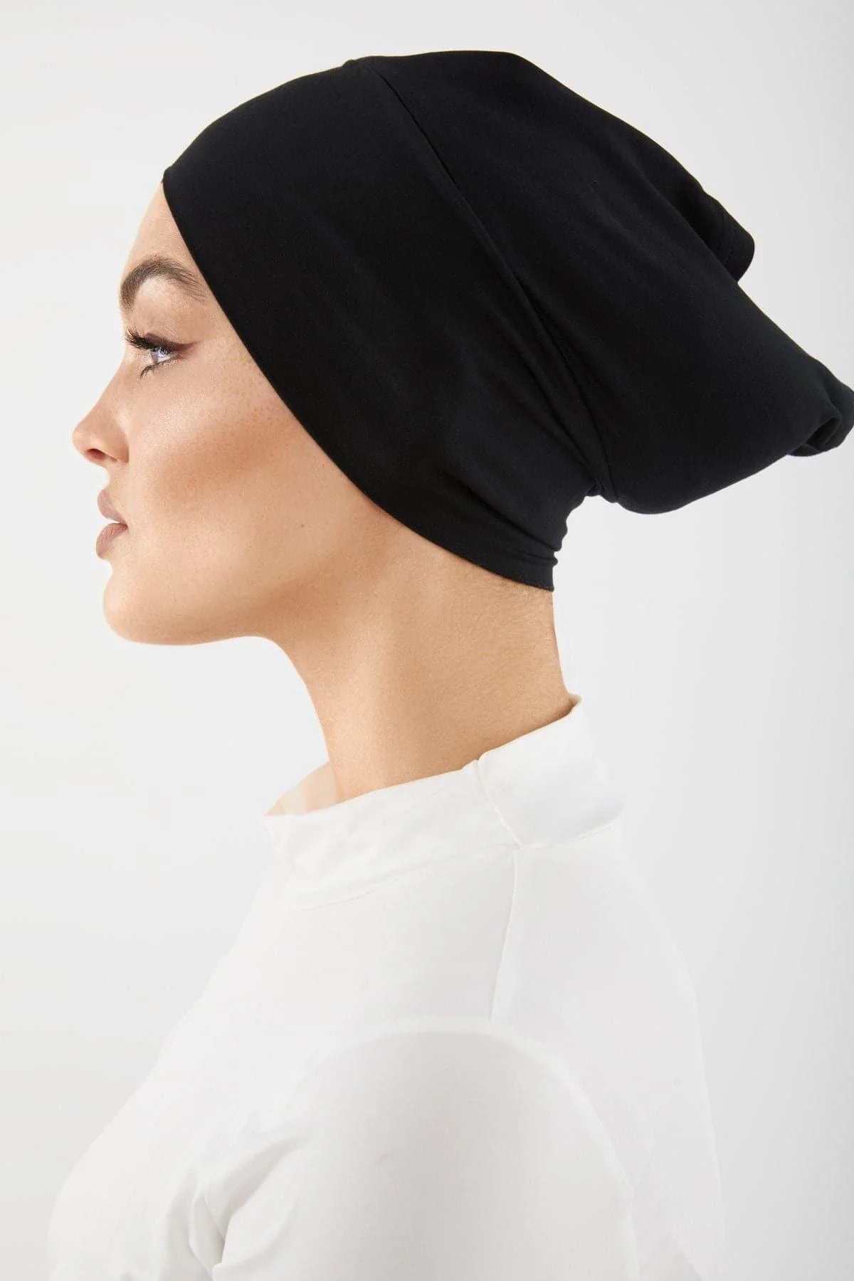 Zena Criss-Cross Undercap- Black - Image 3