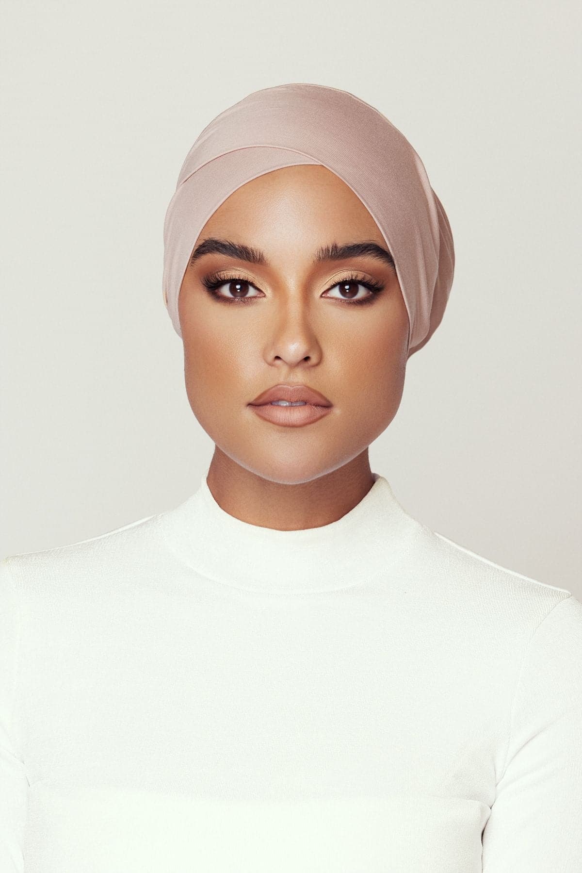 Zena Criss-Cross Undercap- Latte - Image 2