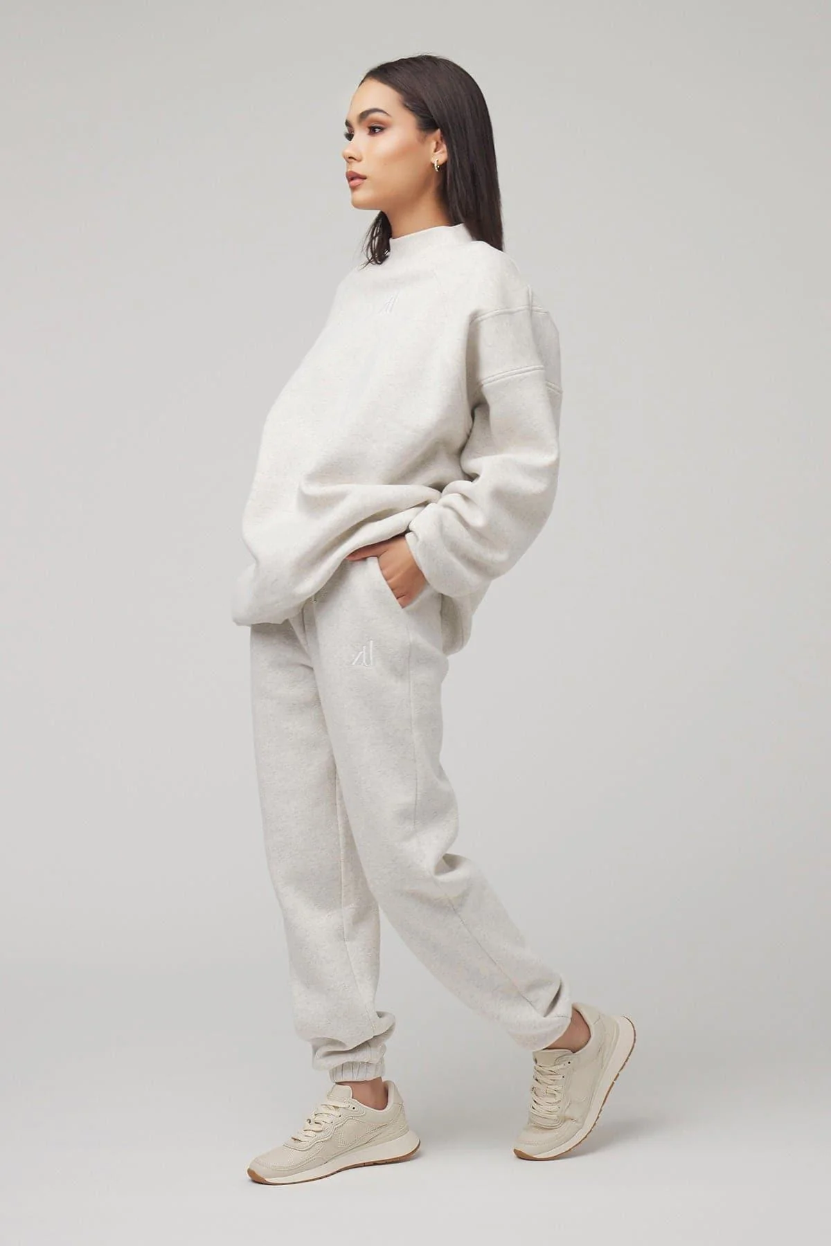 Unisex Sweatshirt - Heather Grey - Image 3