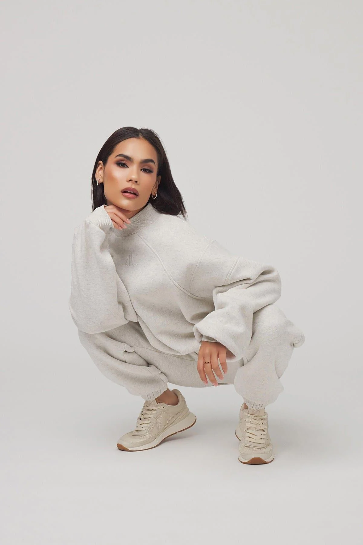 Unisex Sweatshirt - Heather Grey - Image 5